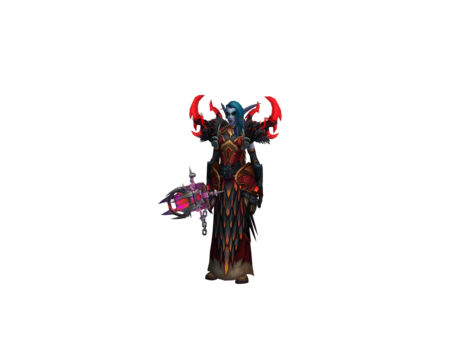 Talexra 3D character render