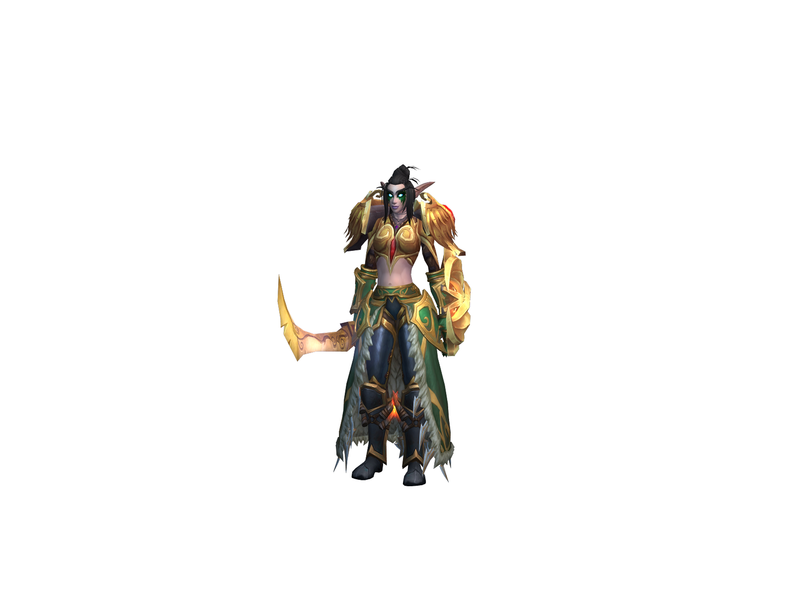 Shylâ 3D character render