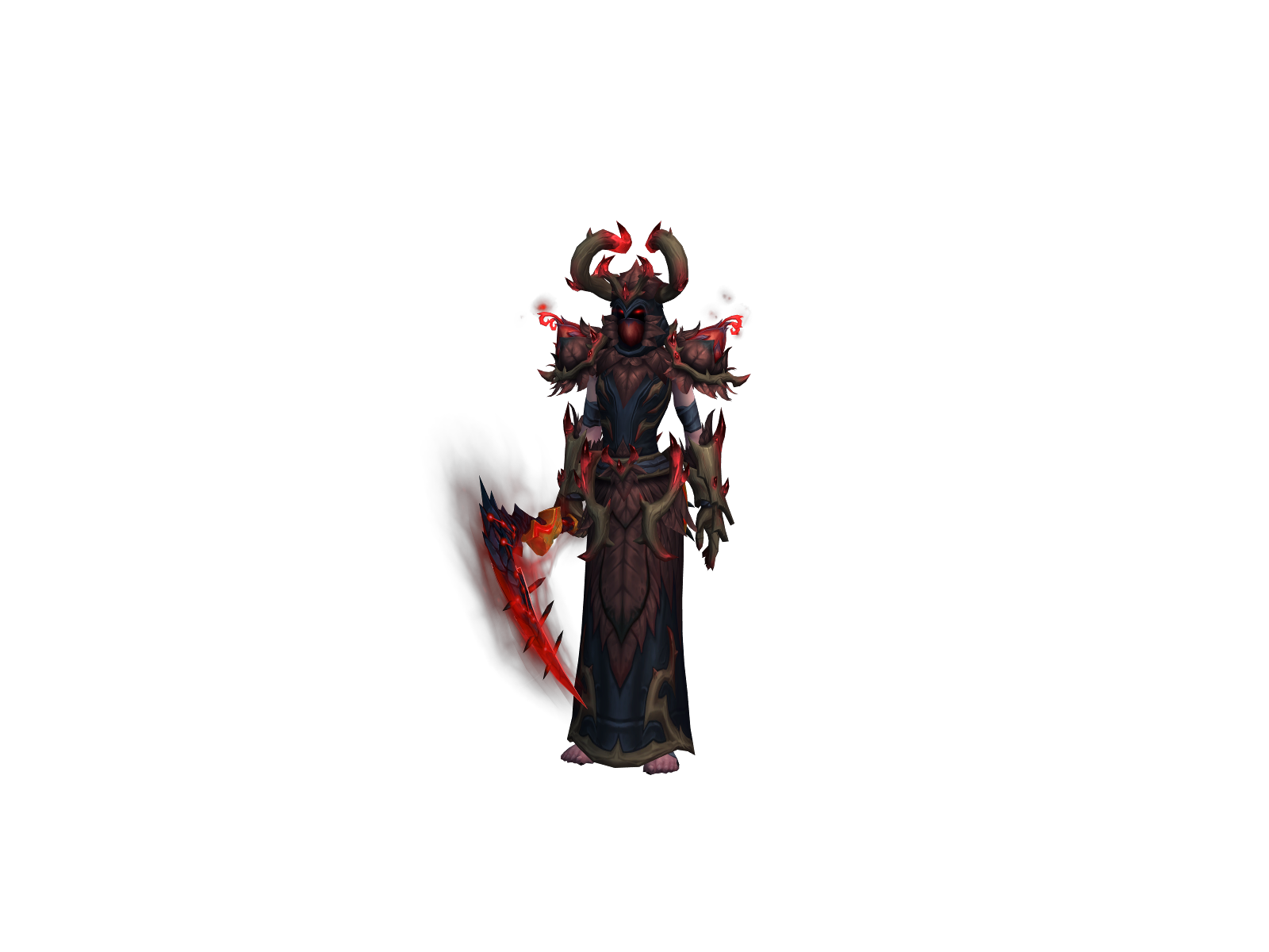 Curê 3D character render