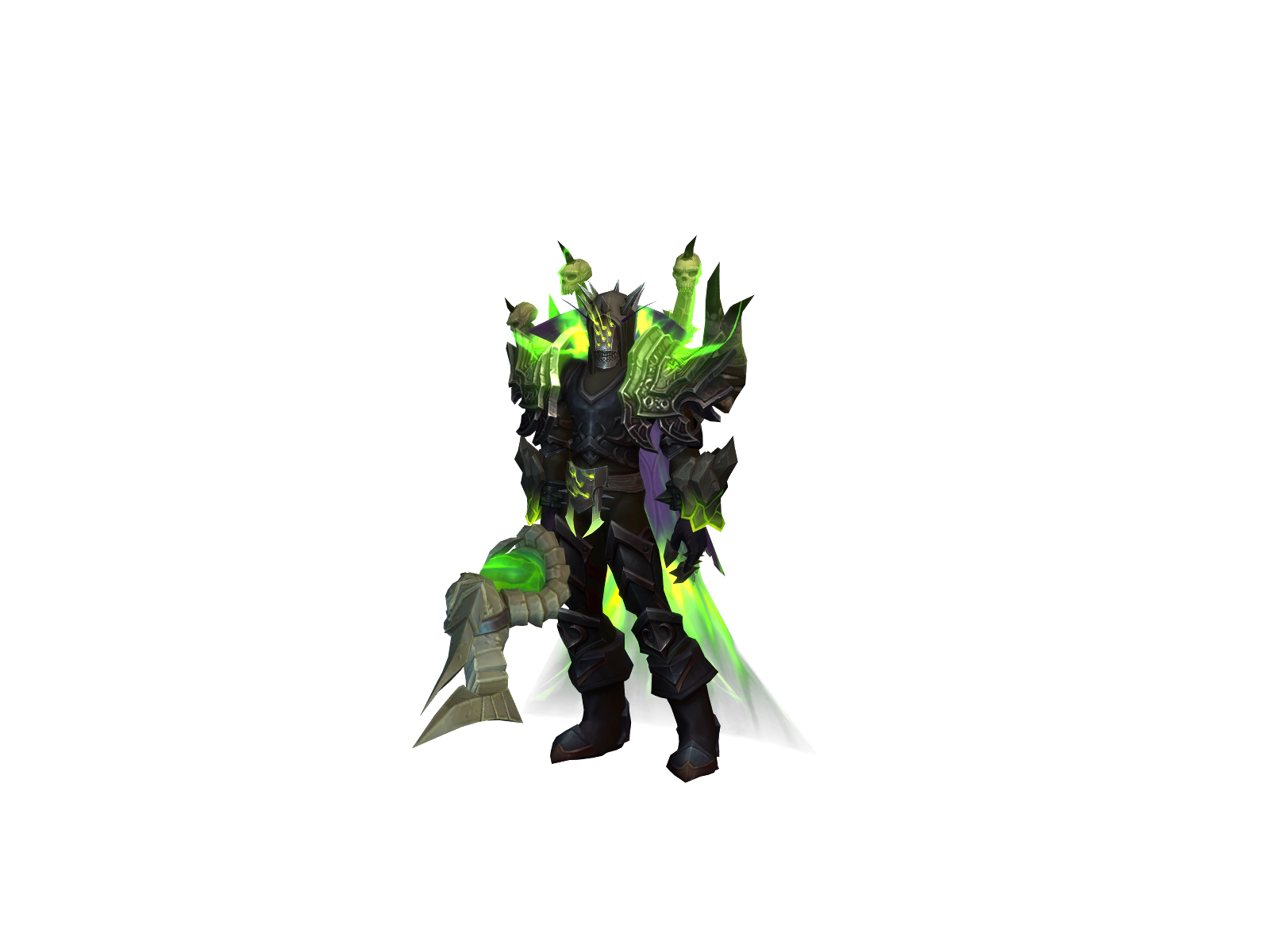 Mageseeker 3D character render
