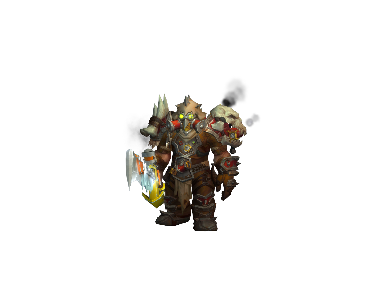 Yellowpaladi 3D character render