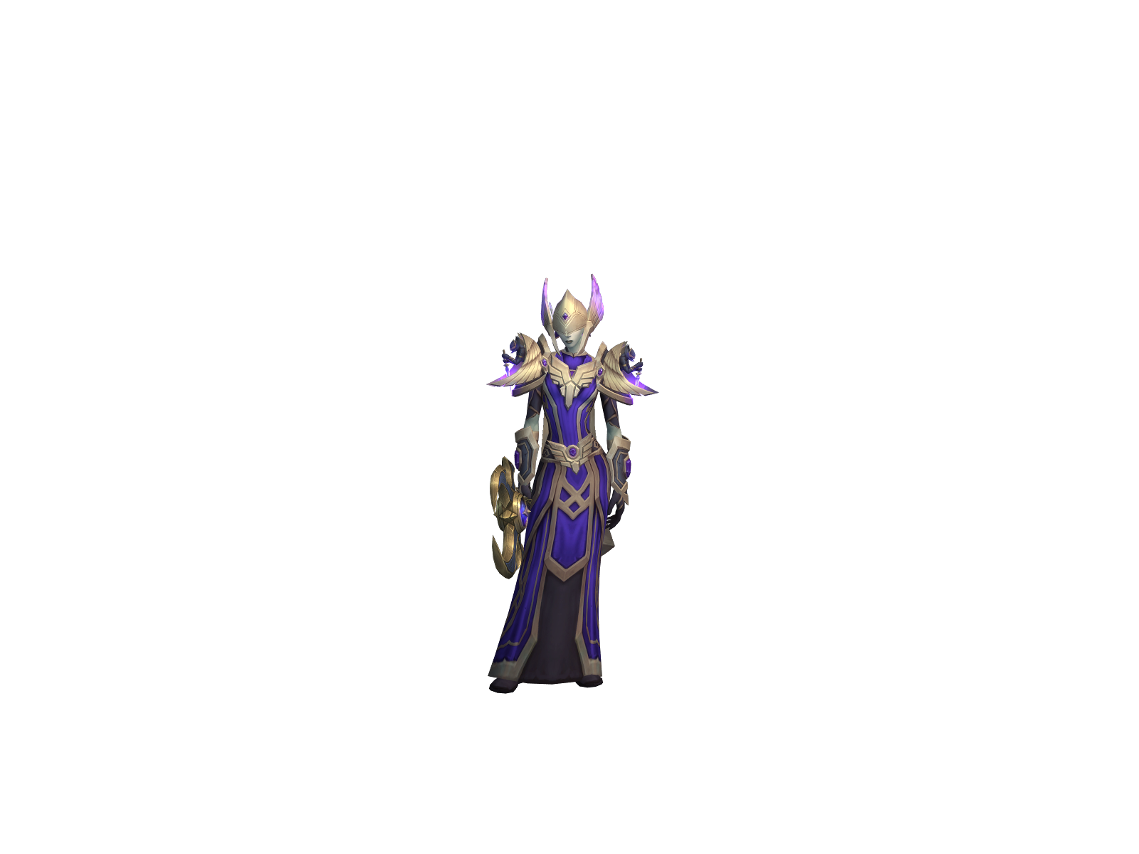 Varadrast 3D character render