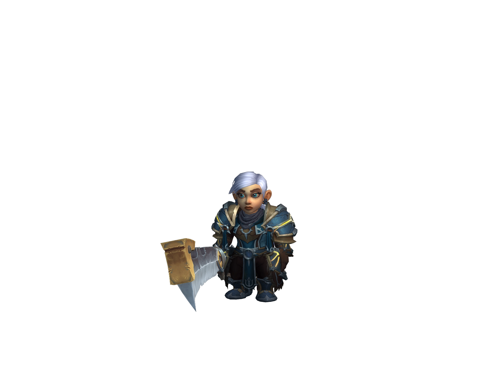 Omettö 3D character render