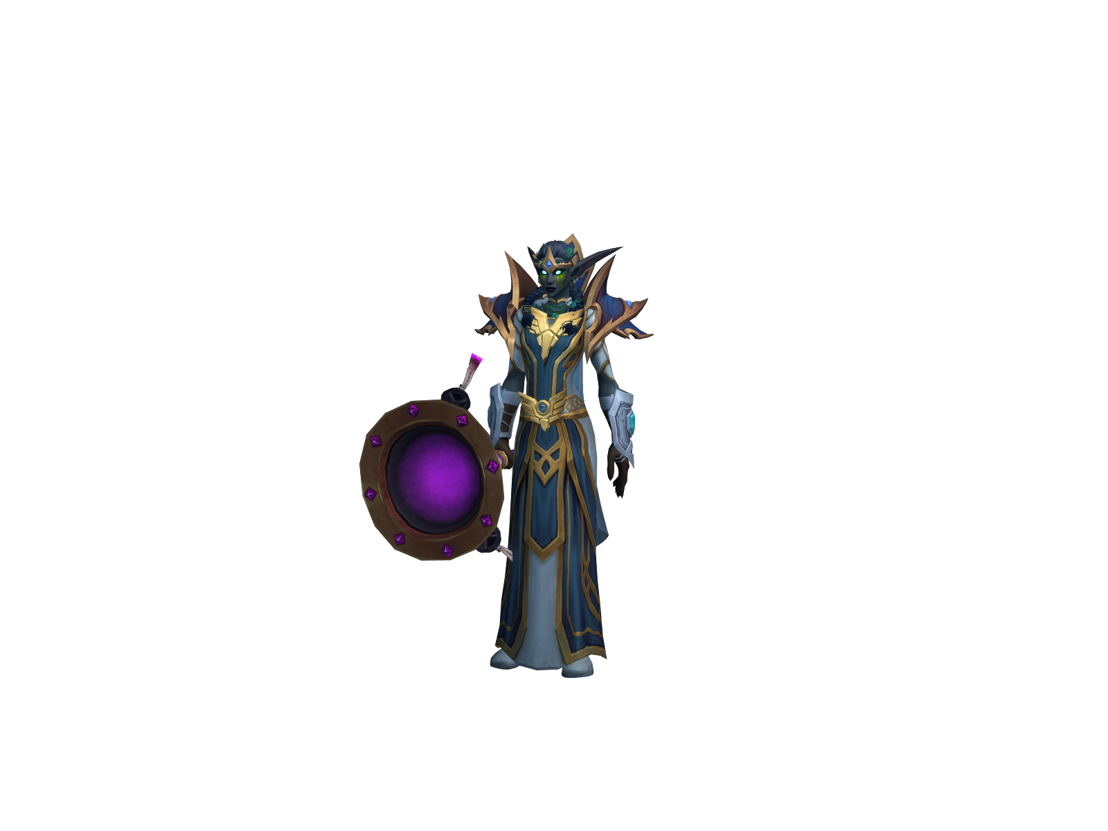 Bortlestwo 3D character render