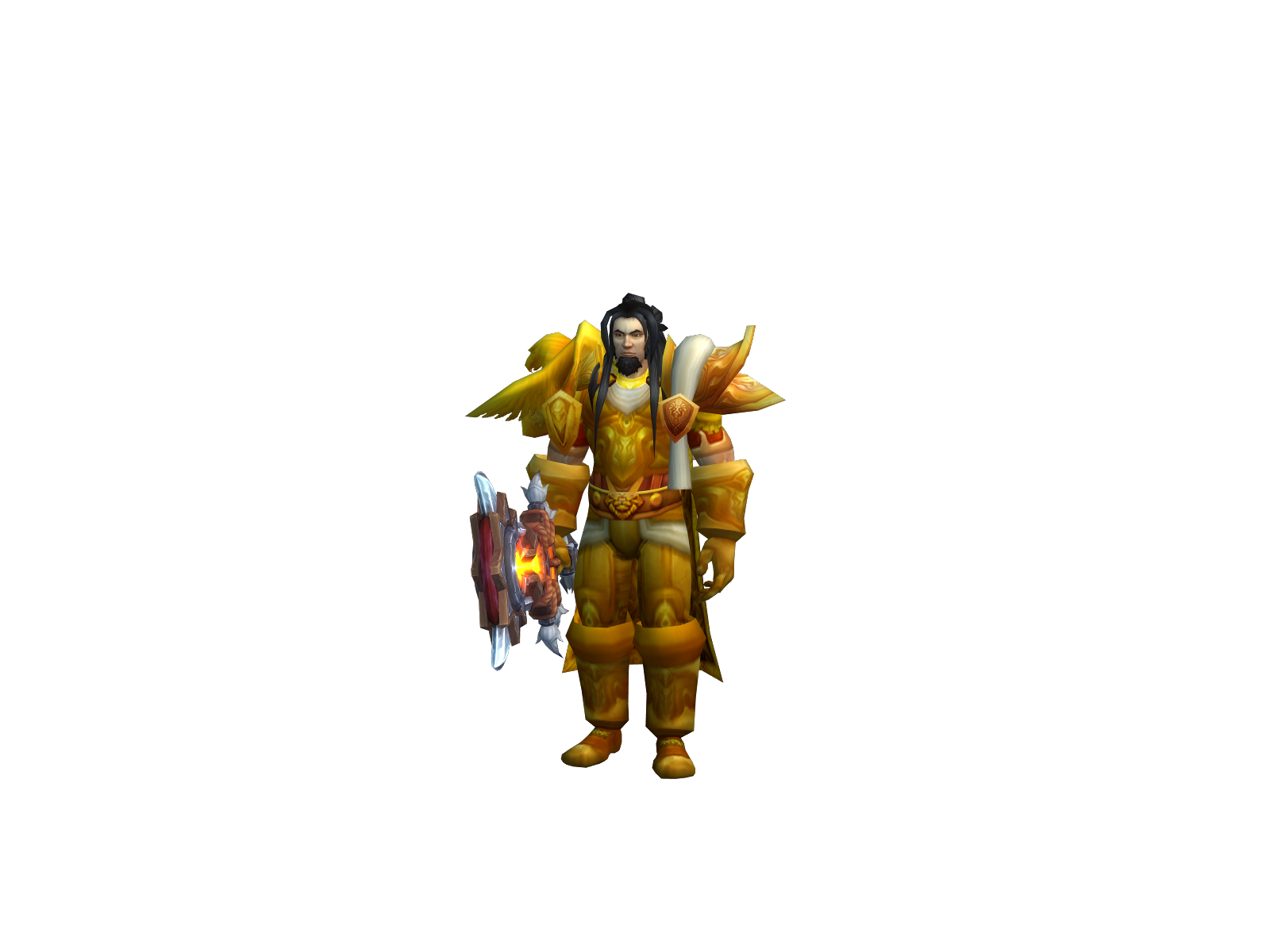 Elagaan 3D character render