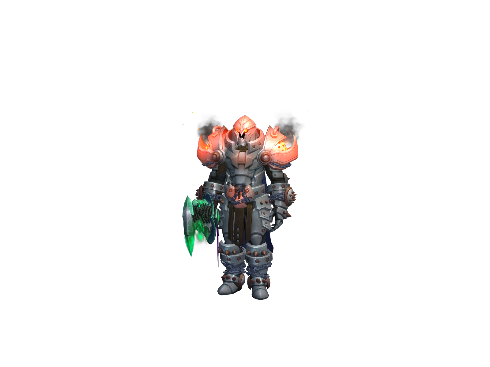 Mussashí 3D character render