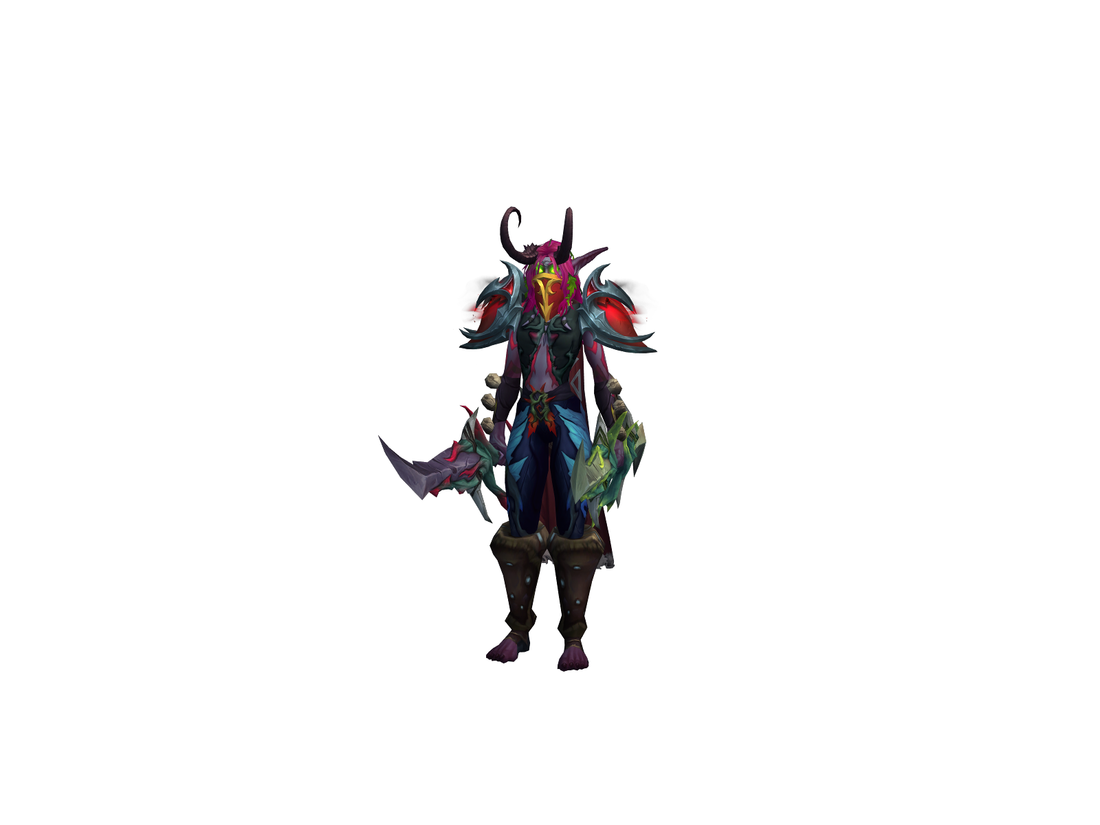 Sinsdh 3D character render