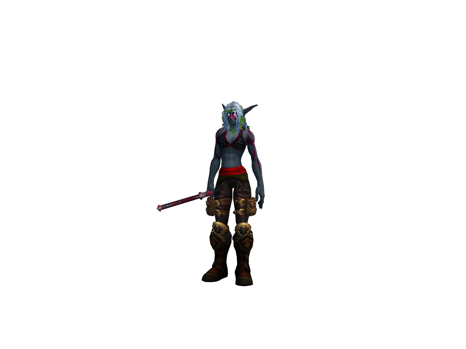 Kamui 3D character render