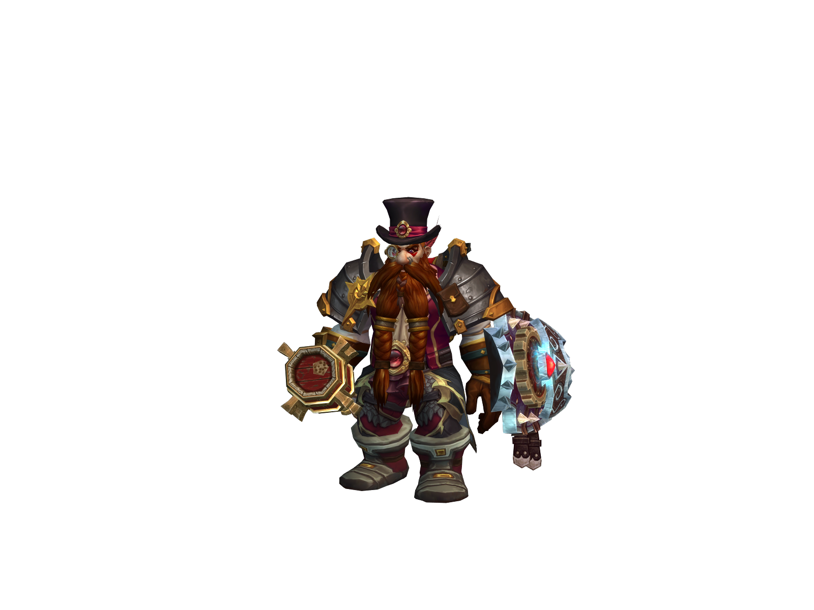 Goldbuyer 3D character render