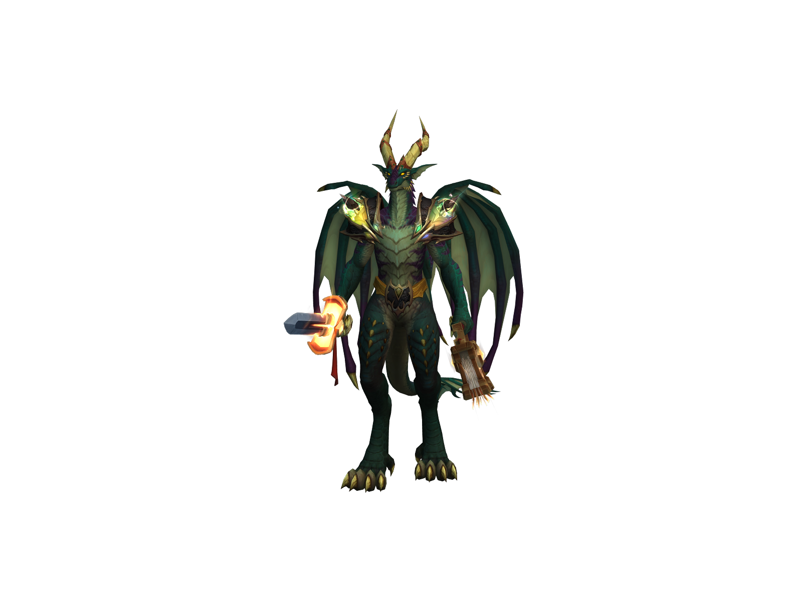 Halibus 3D character render