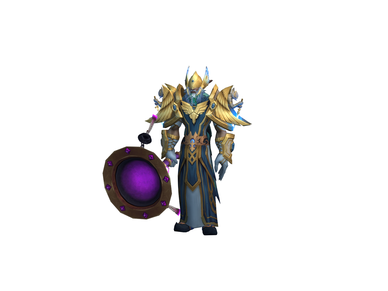 Eskuh 3D character render