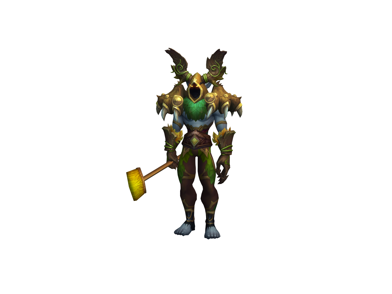 Sugarcrìsp 3D character render