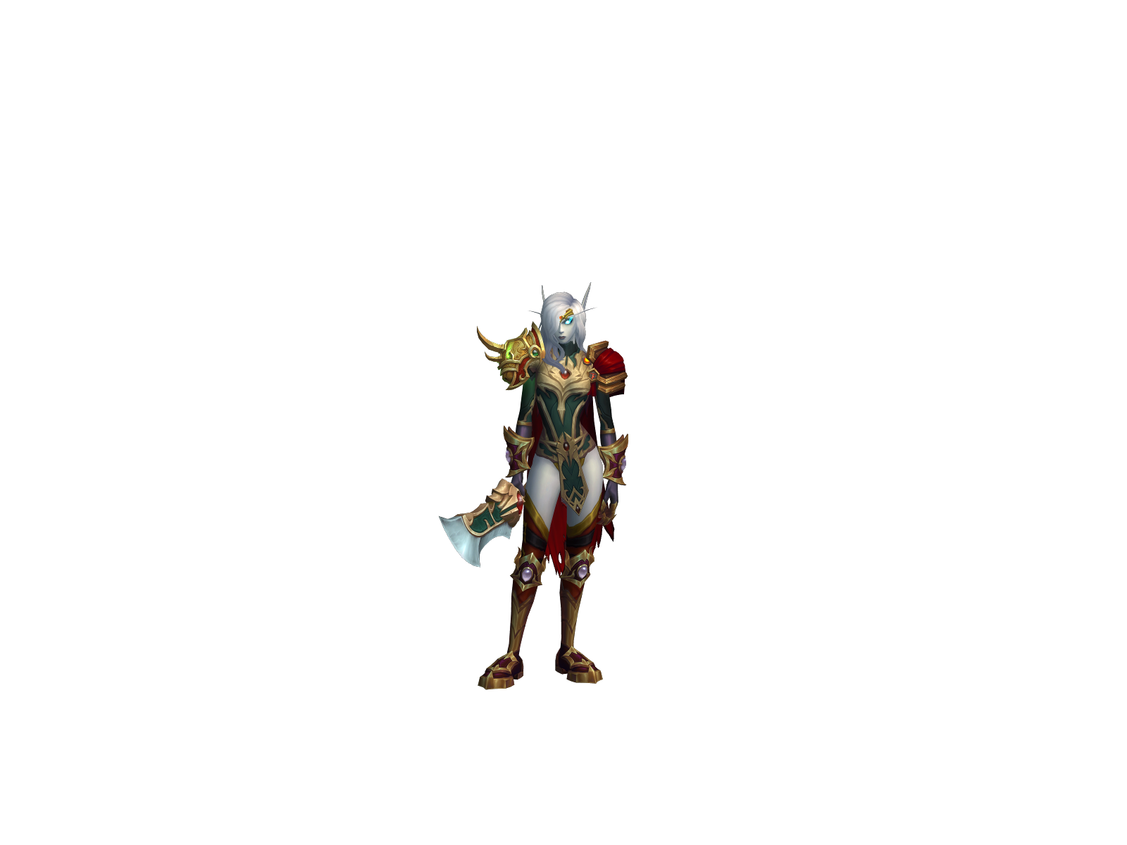 Asonnara 3D character render