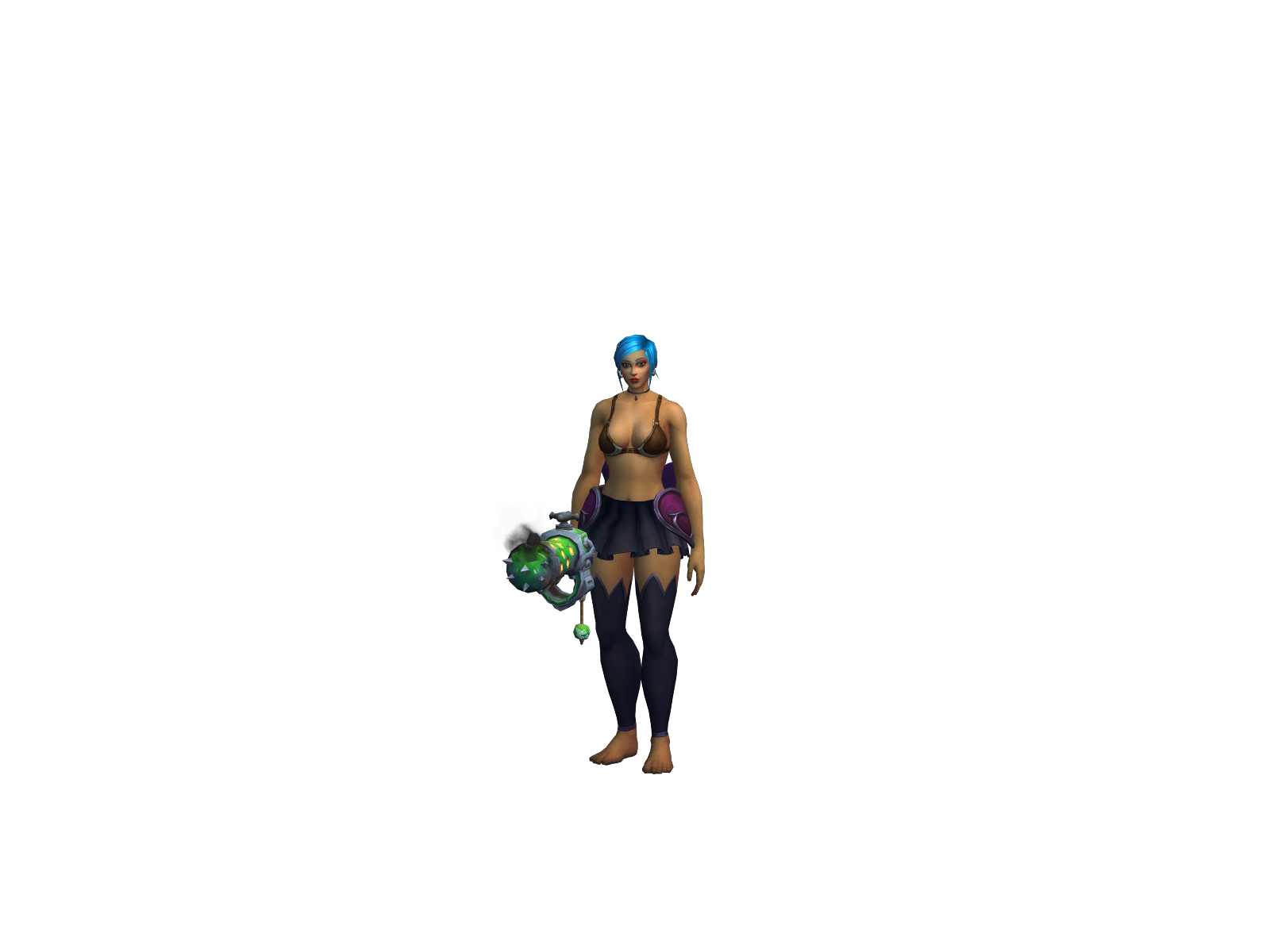 Vannistina 3D character render