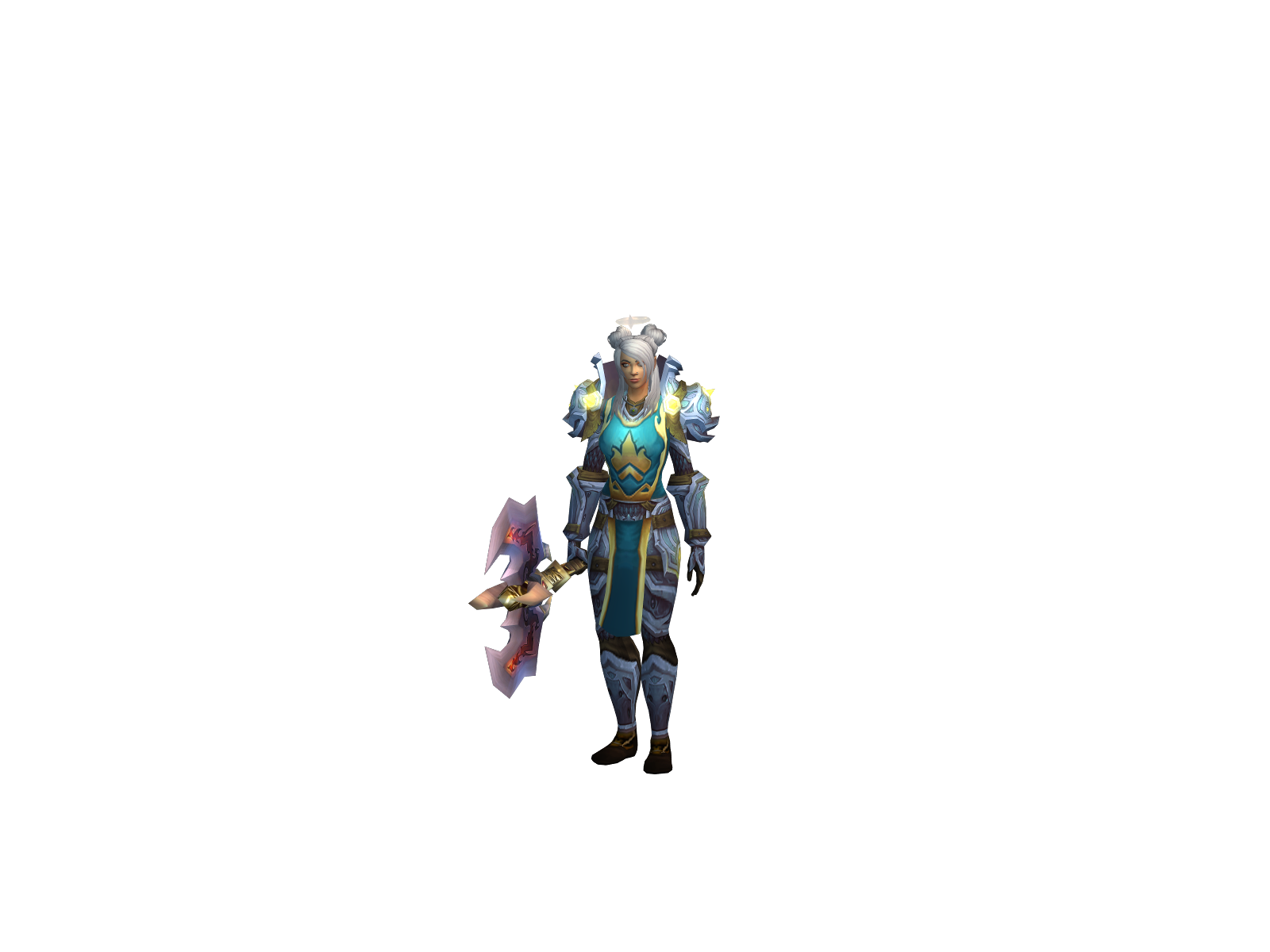 Solemnia 3D character render