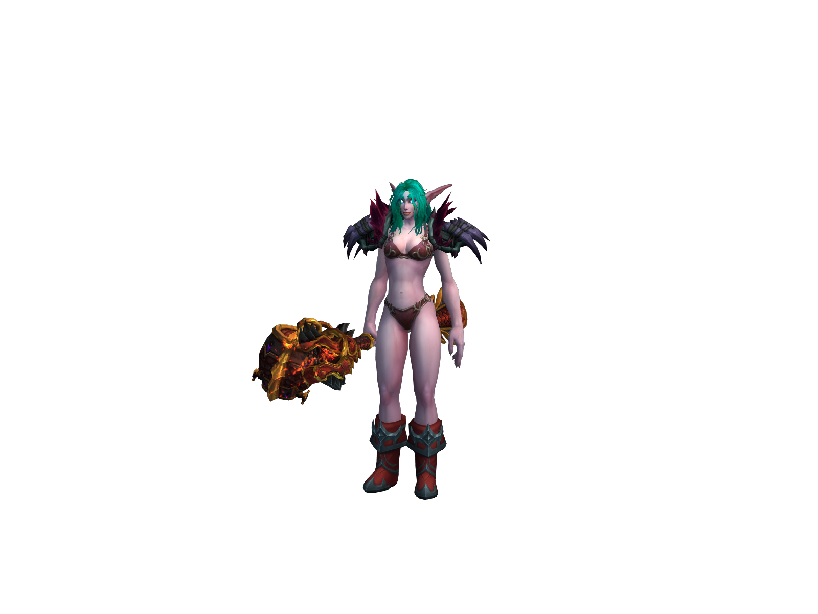Kåý 3D character render