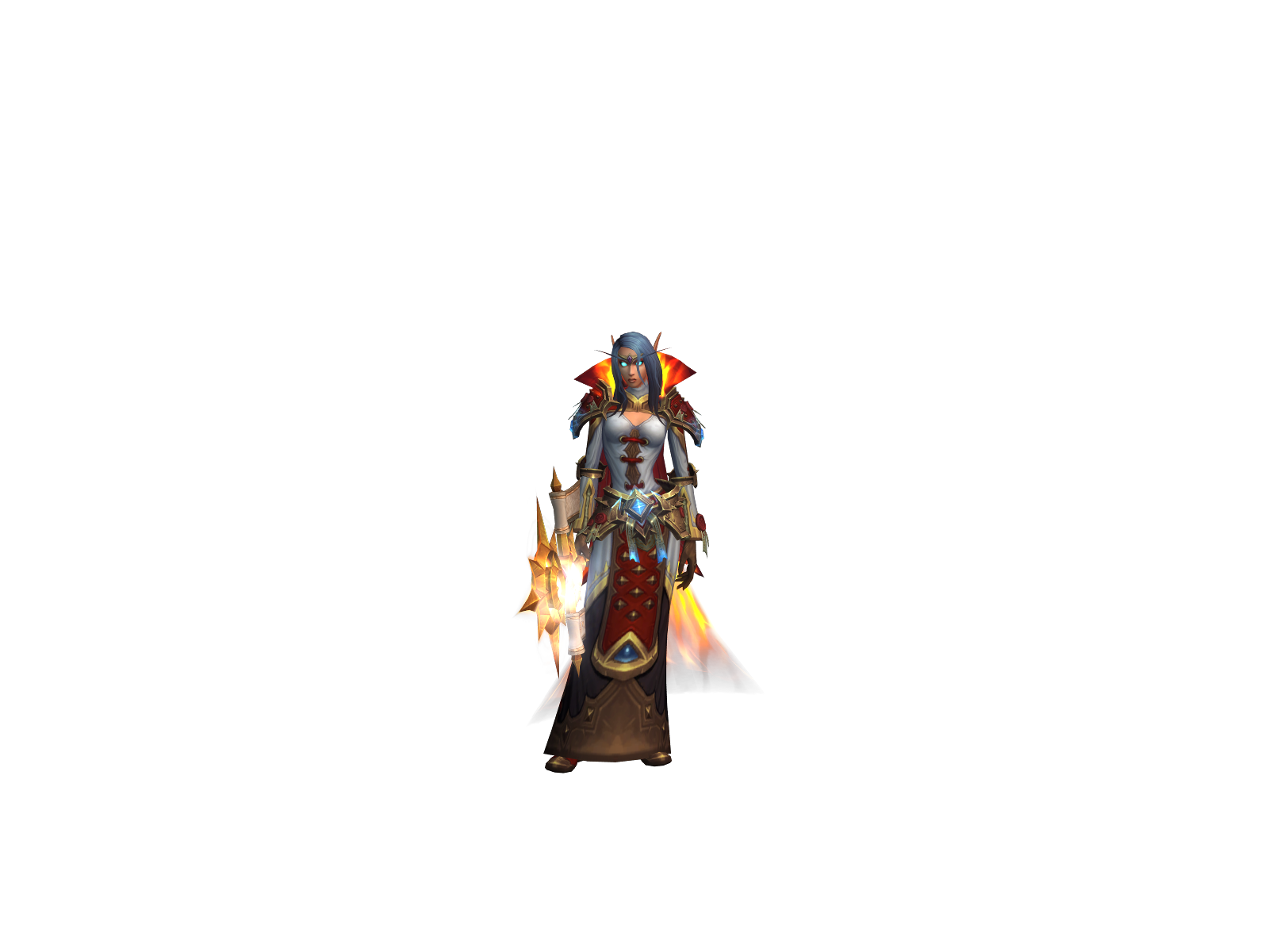 Dispell 3D character render
