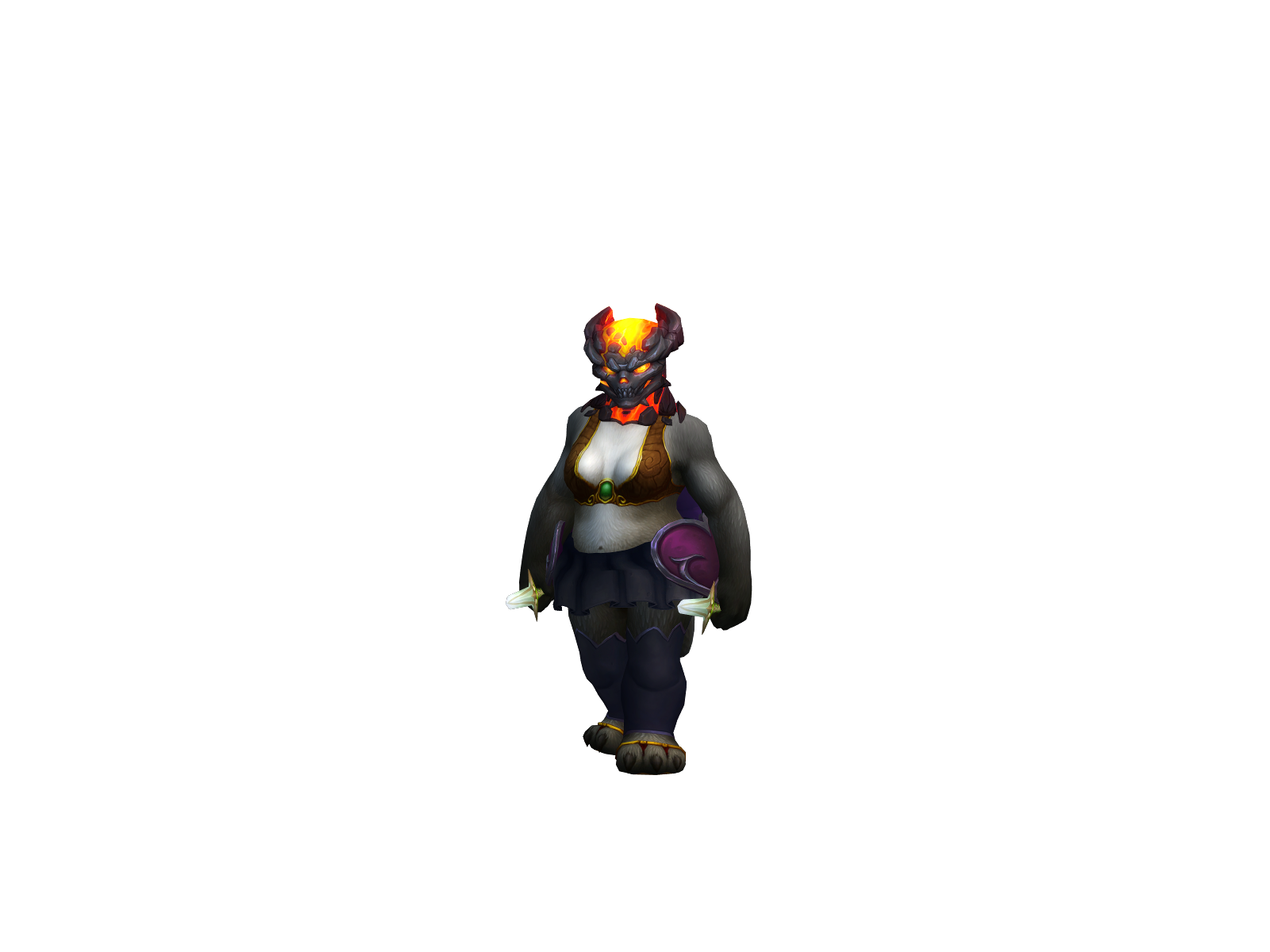 Putay 3D character render