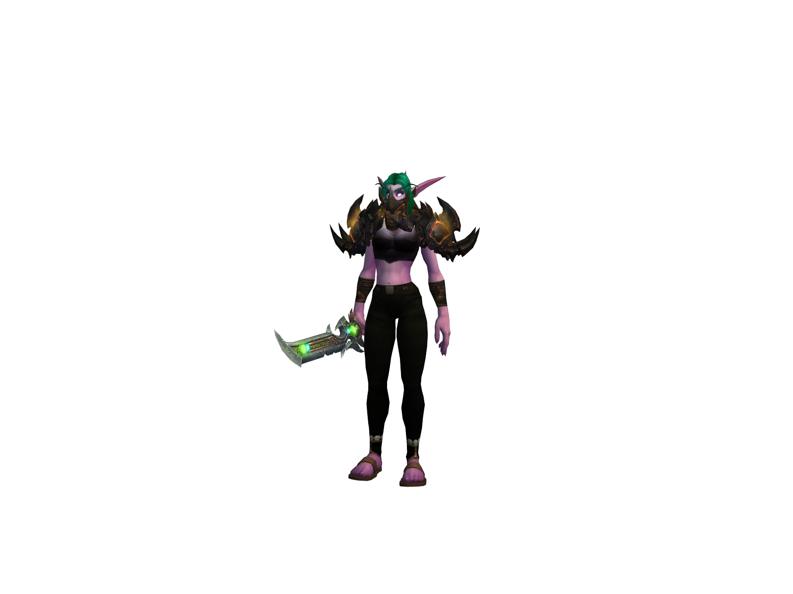 Wruckuz 3D character render