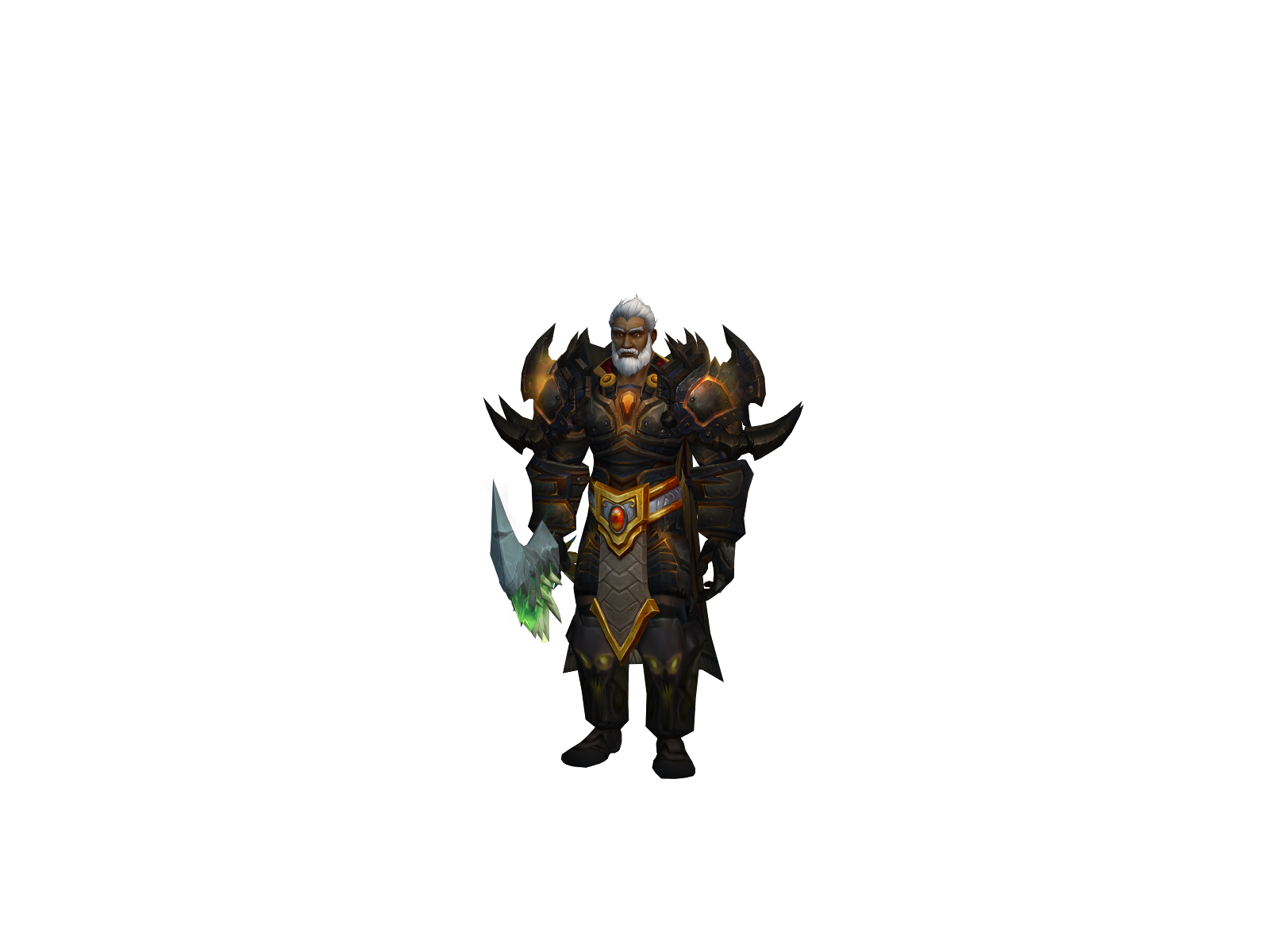 Unbred 3D character render