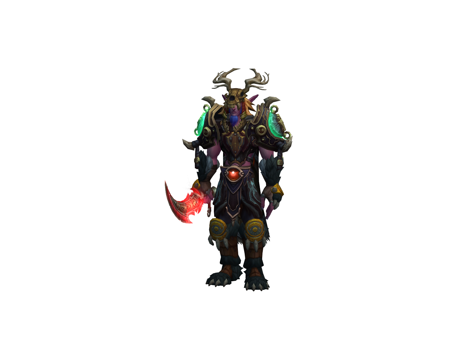 Shadohshape 3D character render
