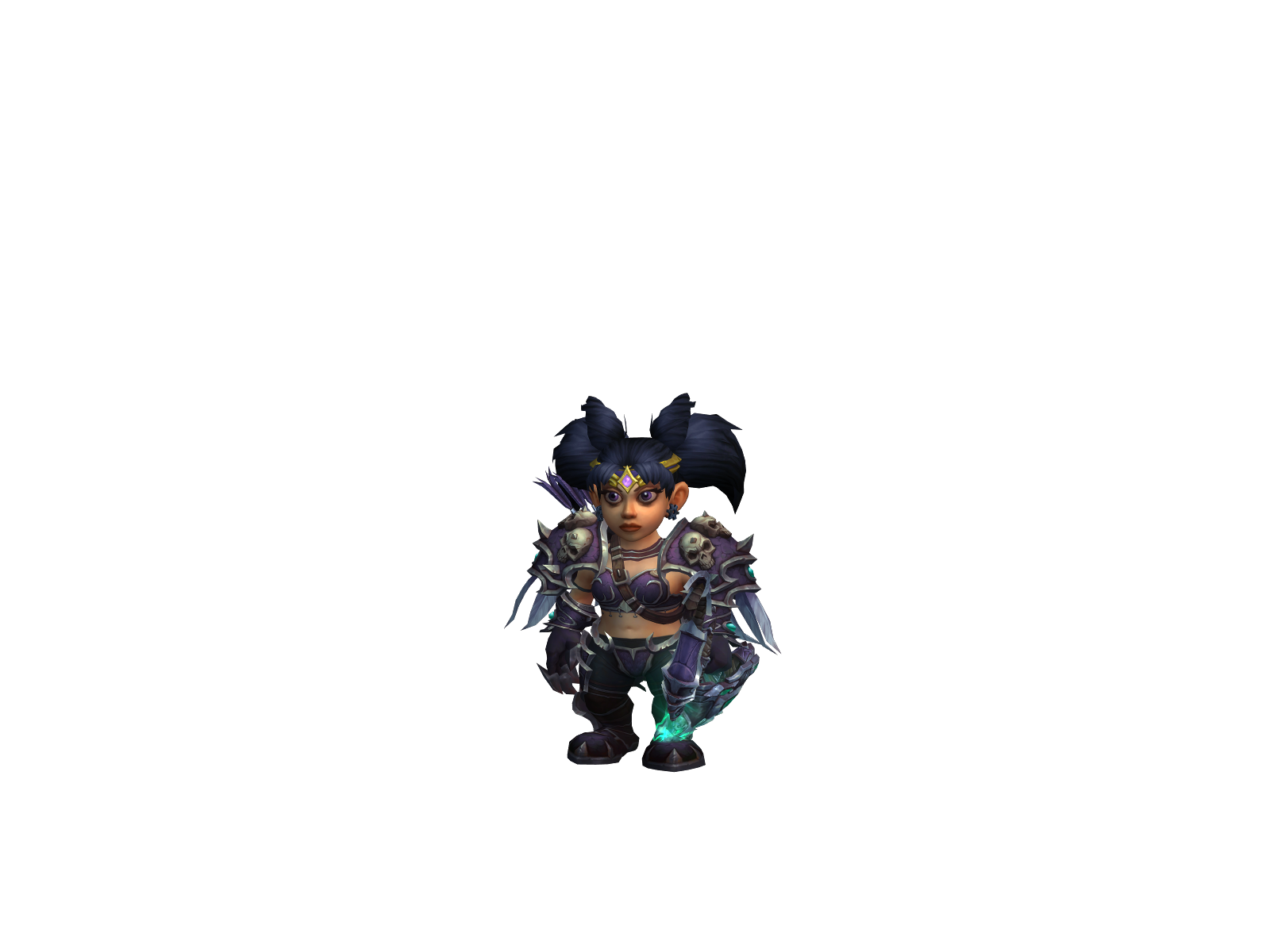 Fyddle 3D character render