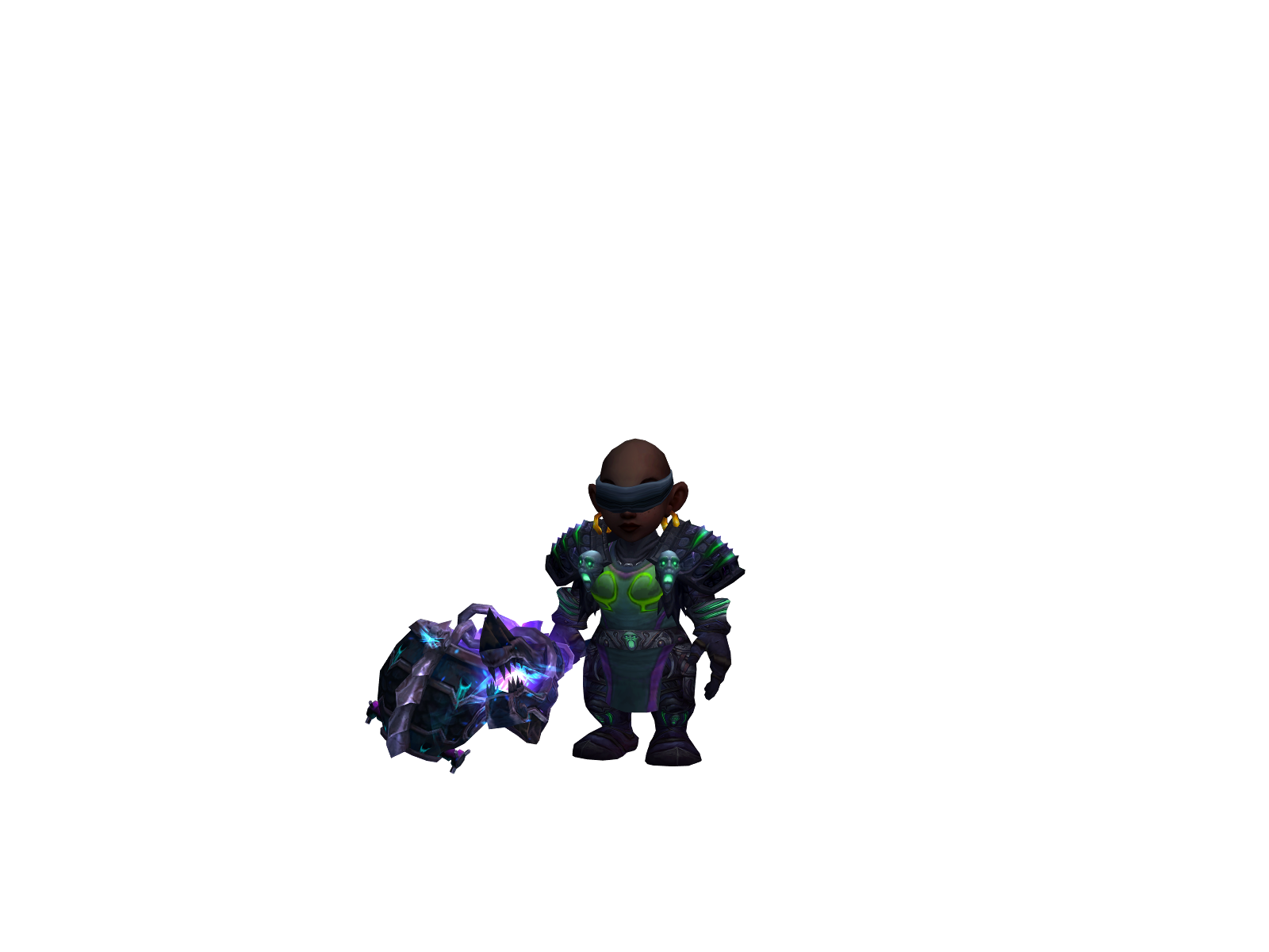 Thedxl 3D character render