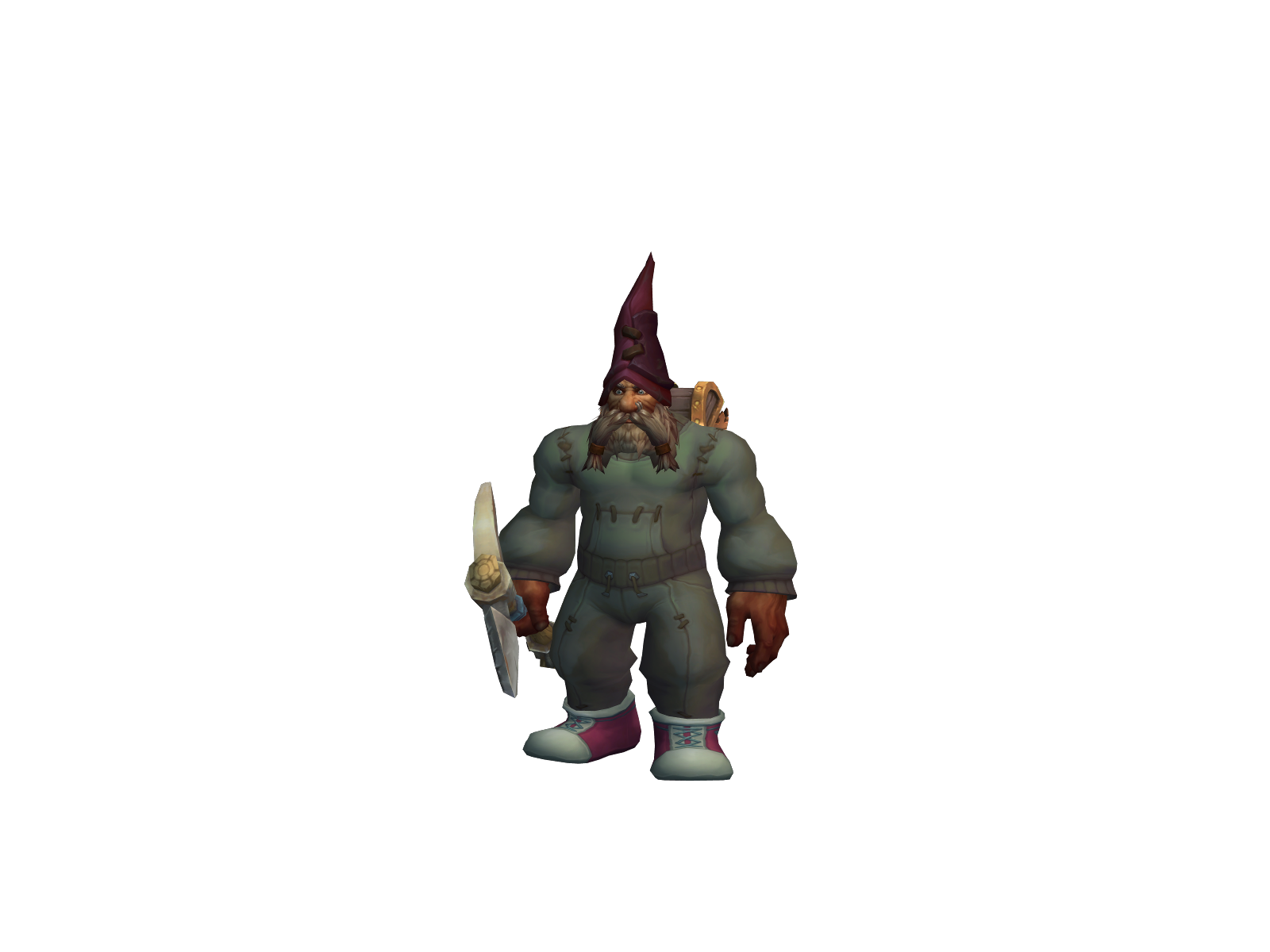 Unoshooto 3D character render
