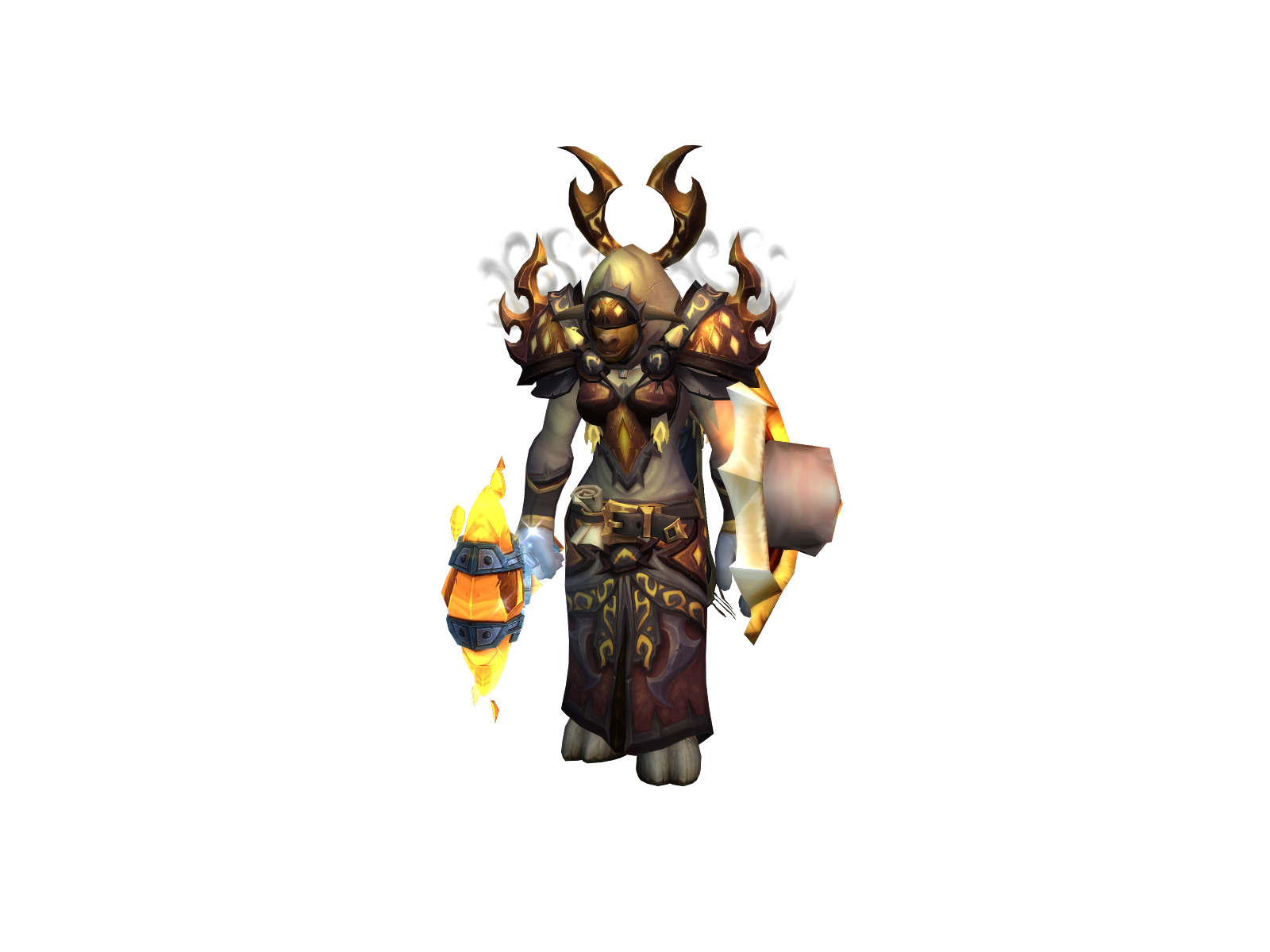 Naliak 3D character render