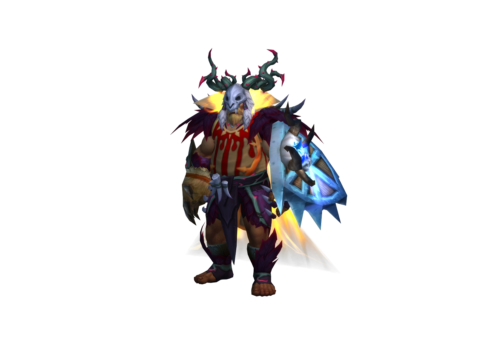 Taederex 3D character render
