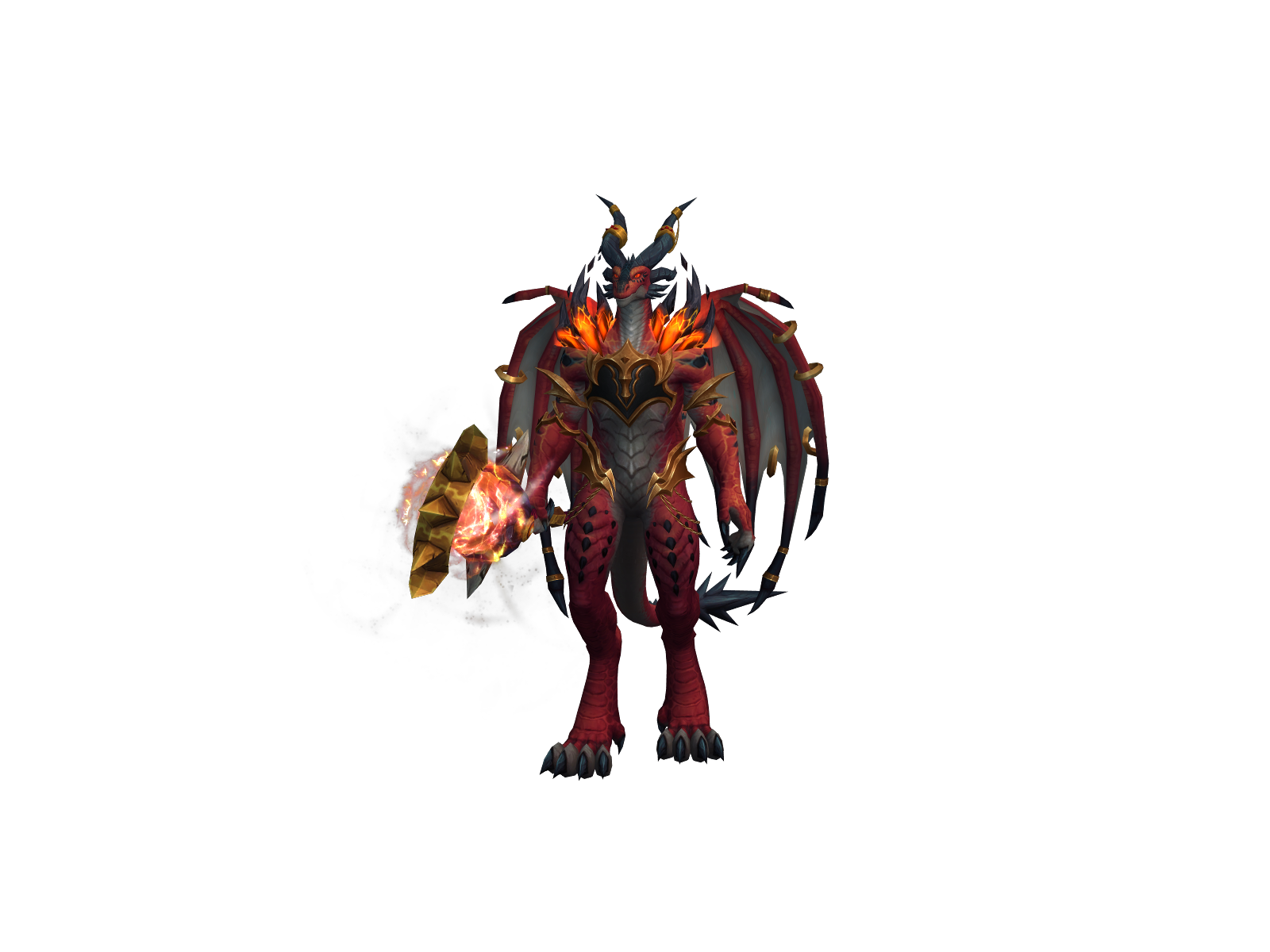 Ahuramazdra 3D character render
