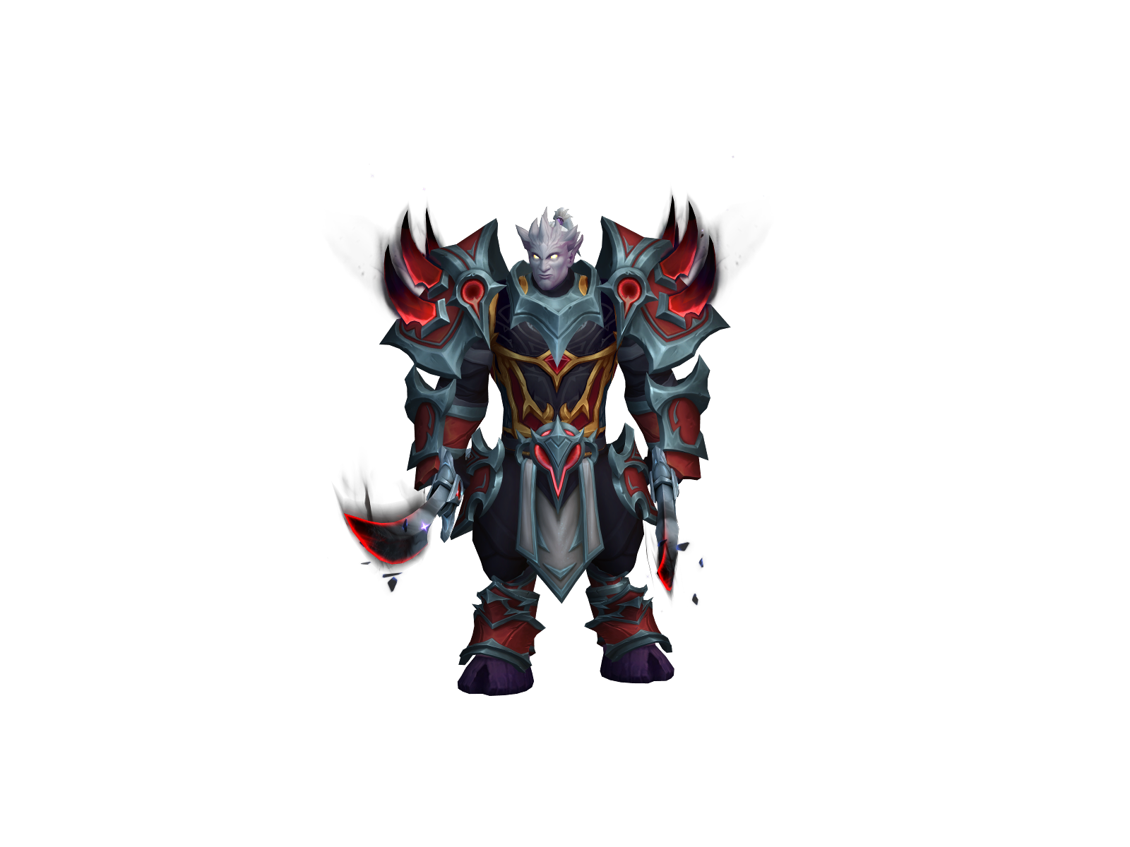 Allufer 3D character render