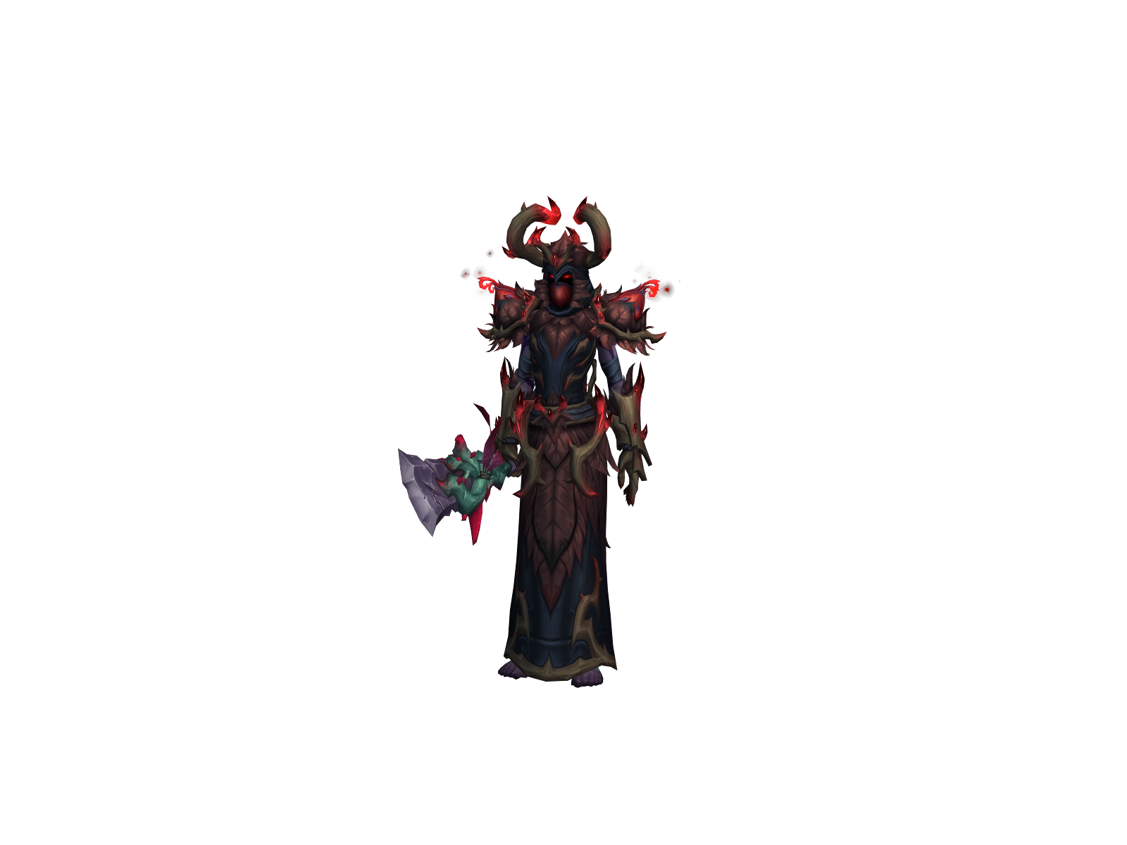 Moonfalina 3D character render