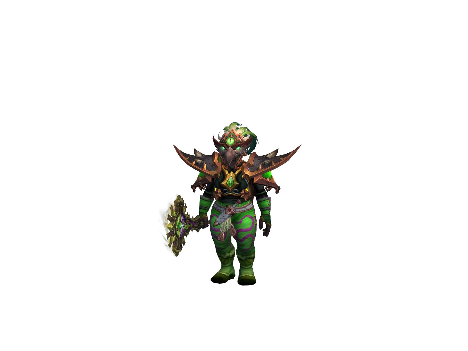 Asiden 3D character render
