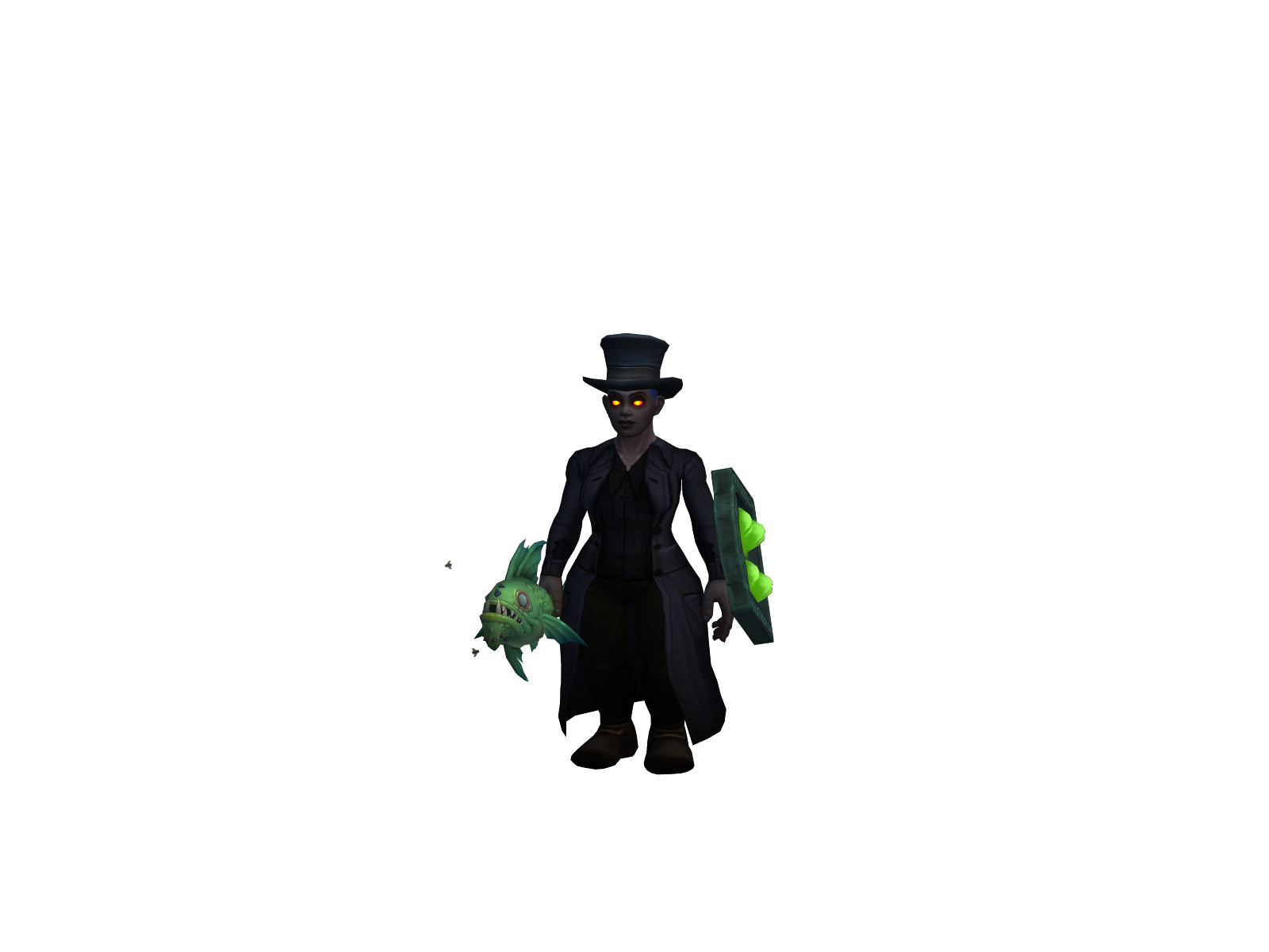 Unsubbed 3D character render