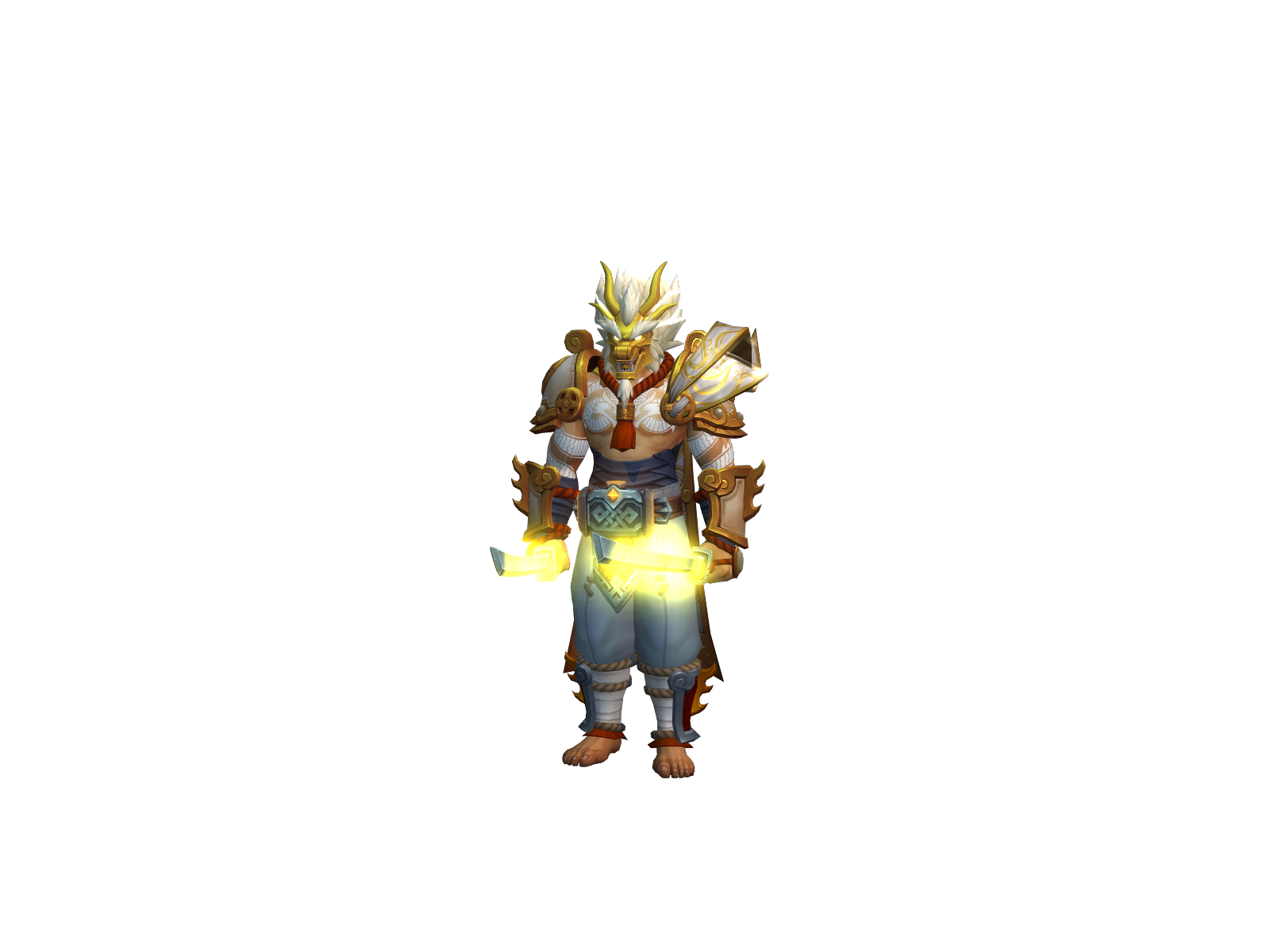 Oldmonk 3D character render
