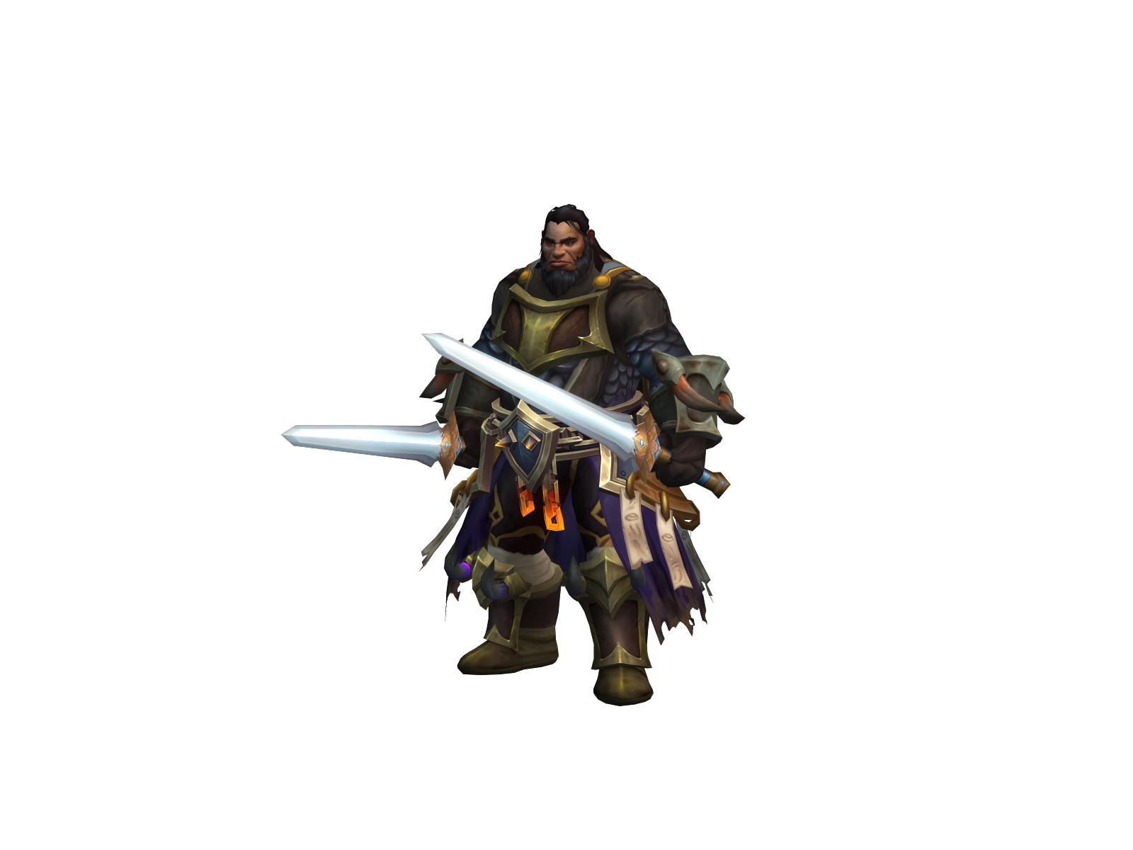Mànathus 3D character render