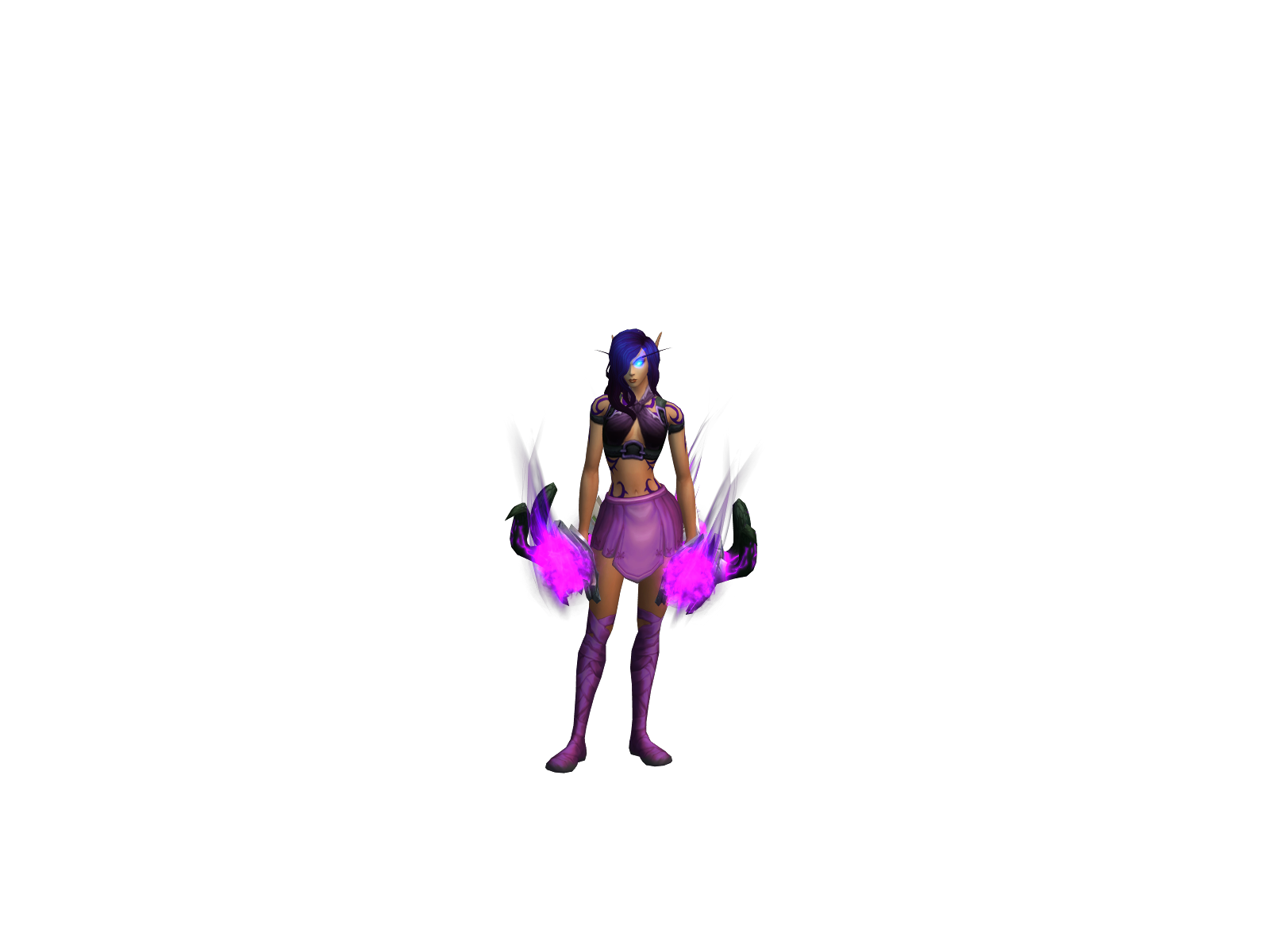 Nyzarah 3D character render