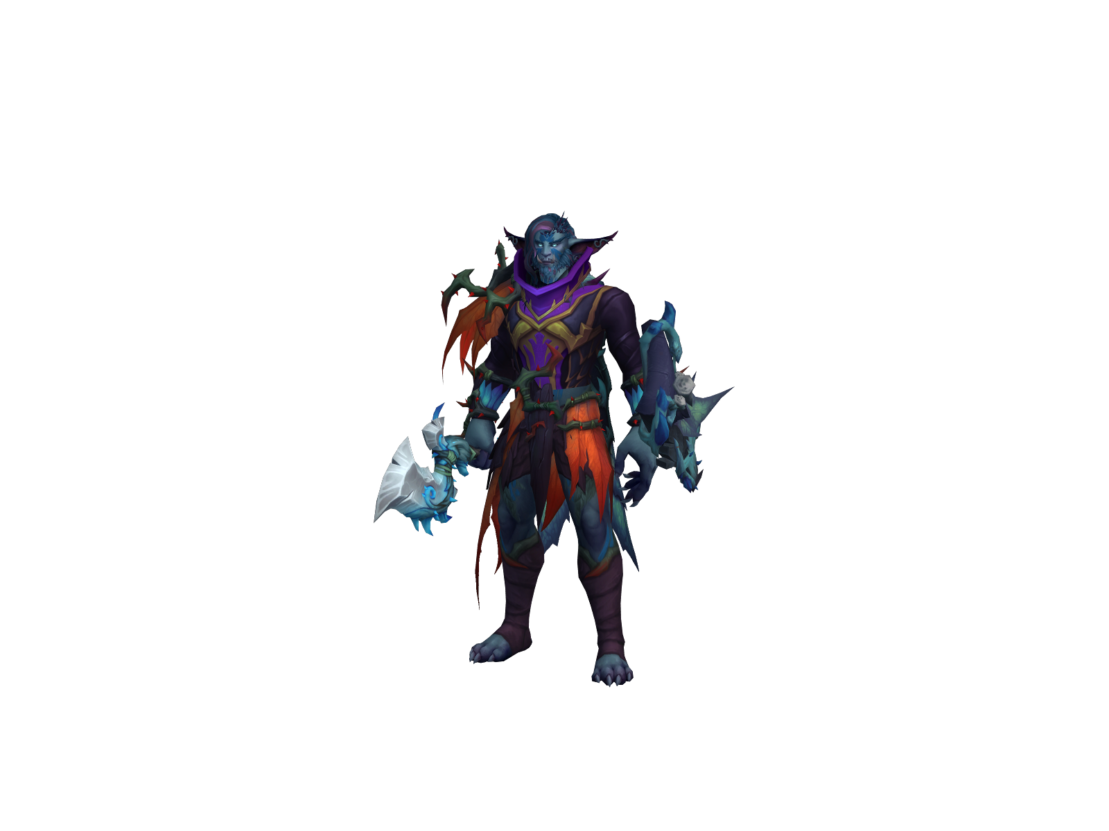 Ruunak 3D character render