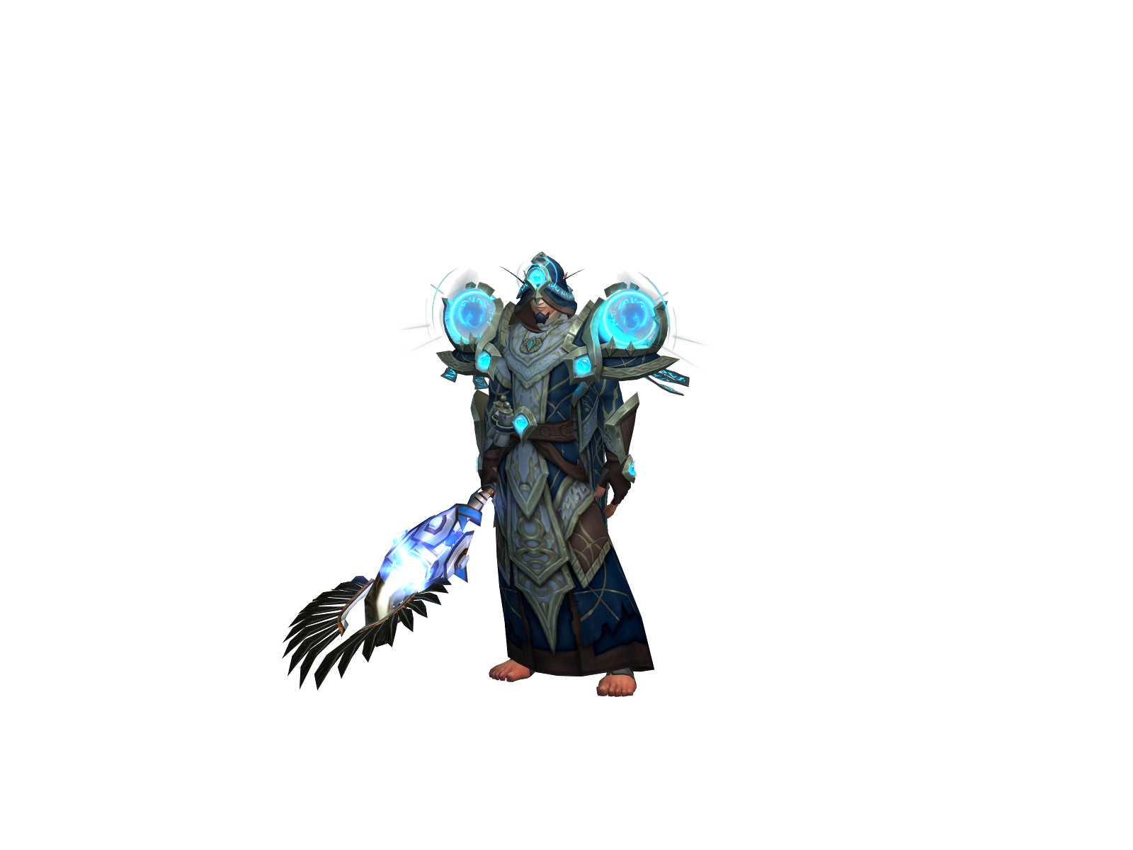 Solracky 3D character render