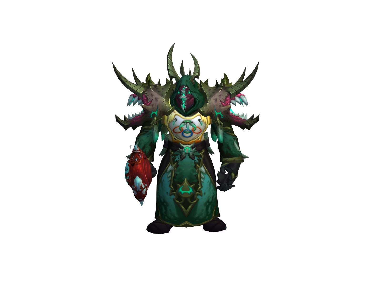 Aimbor 3D character render