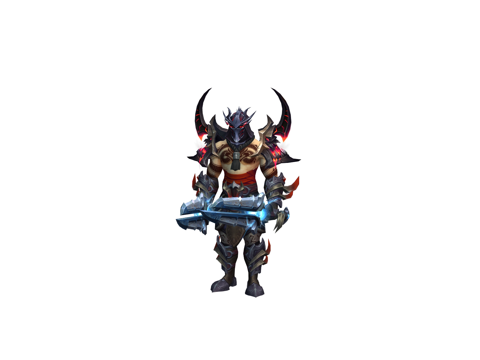 Paulred 3D character render