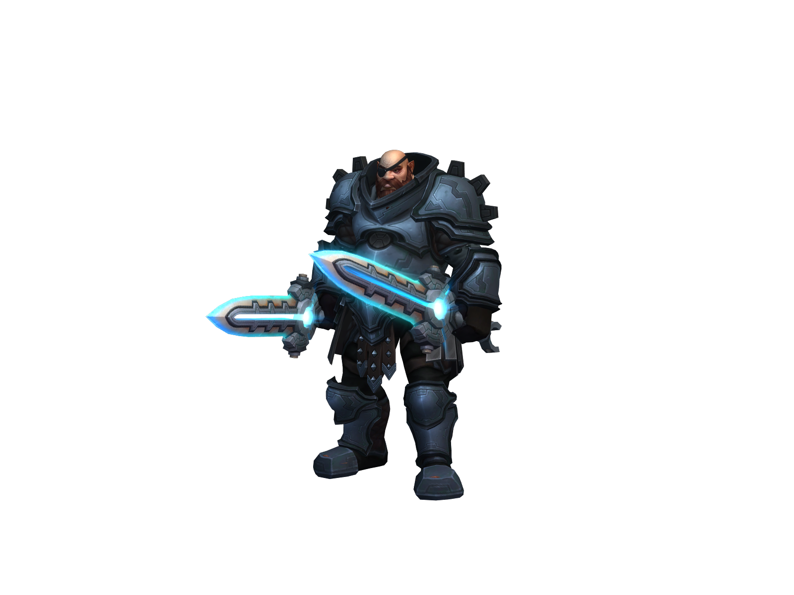 Brenton 3D character render