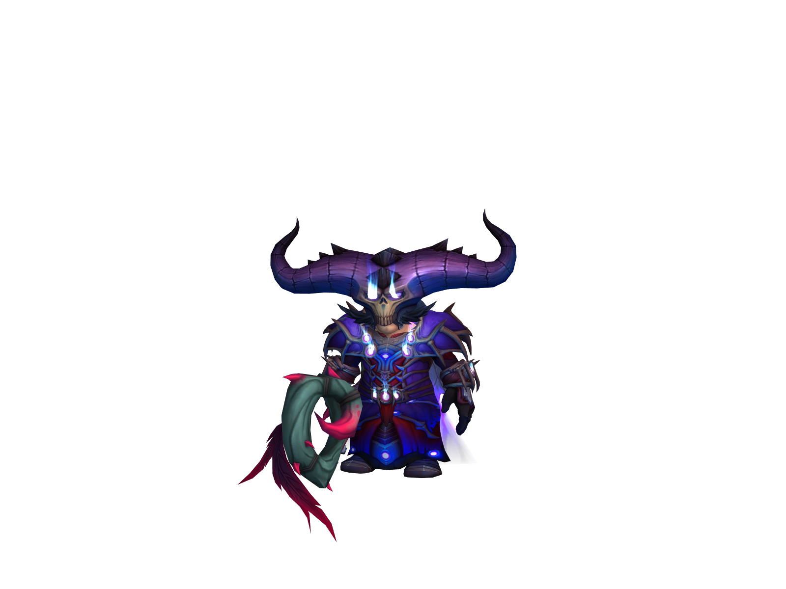 Hamabruxo 3D character render