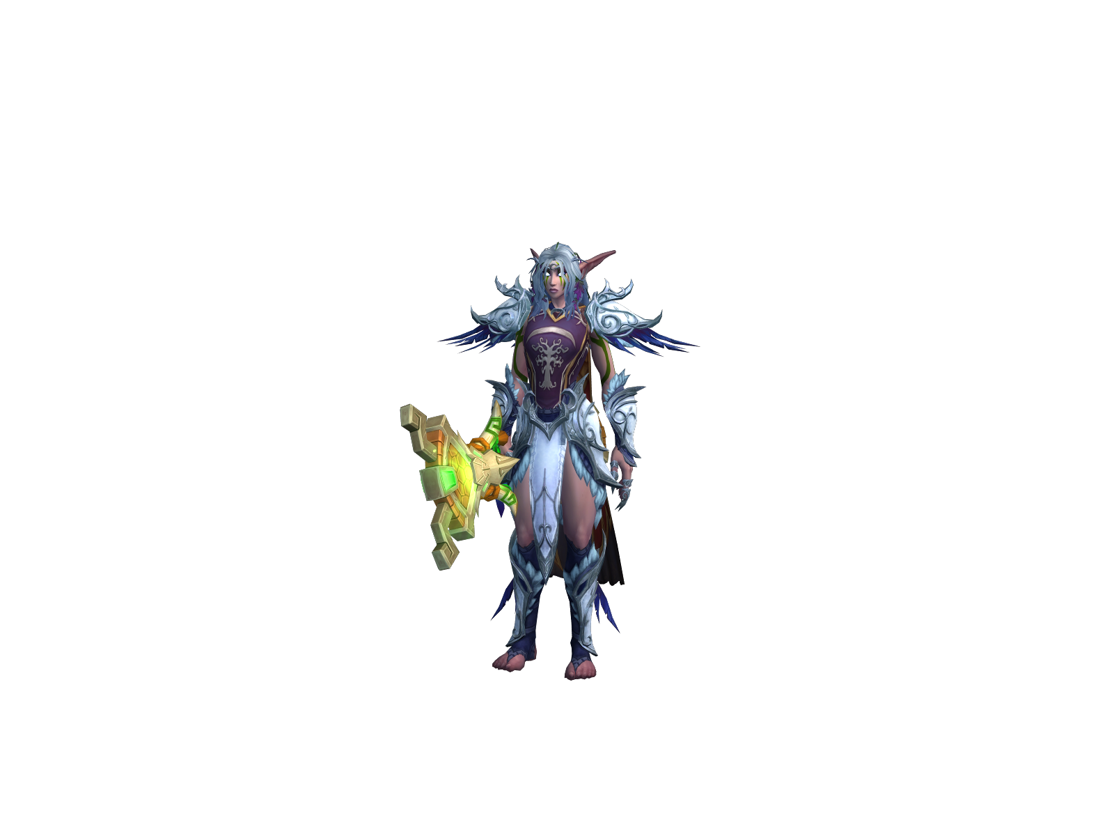Sereb 3D character render