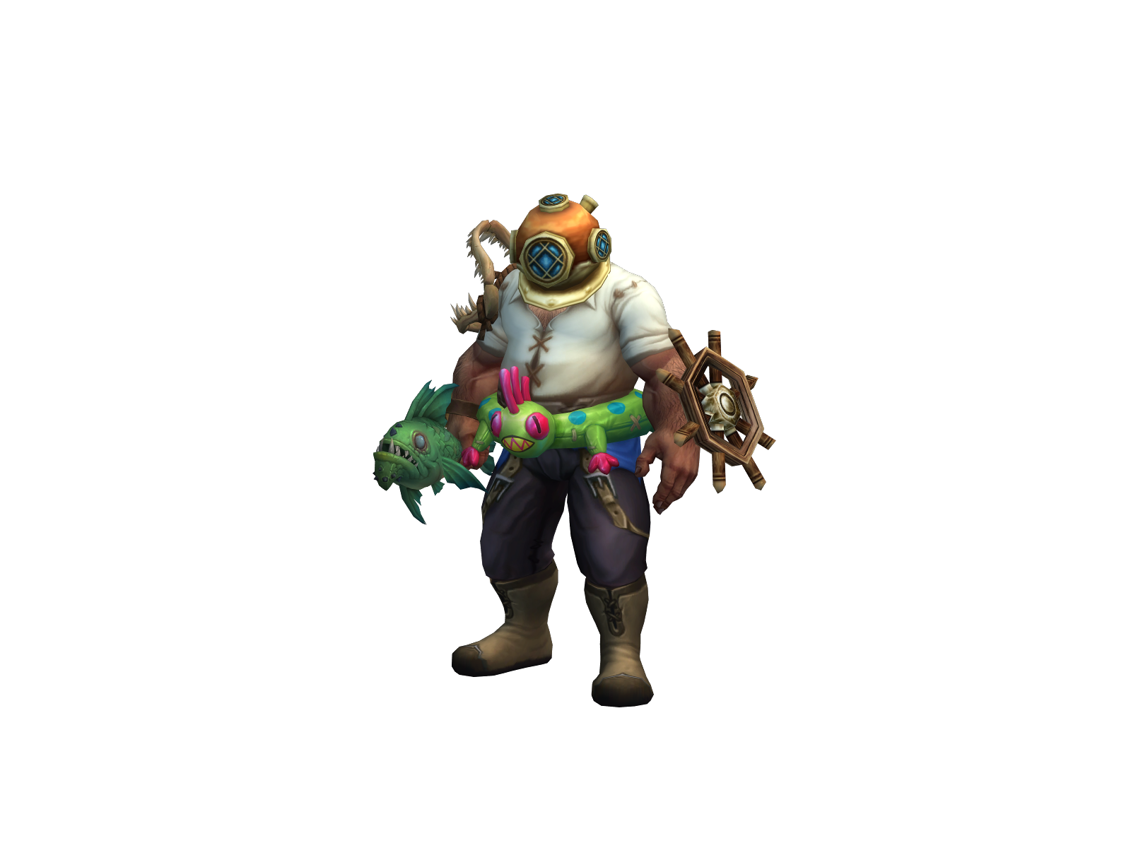 Thuntard 3D character render