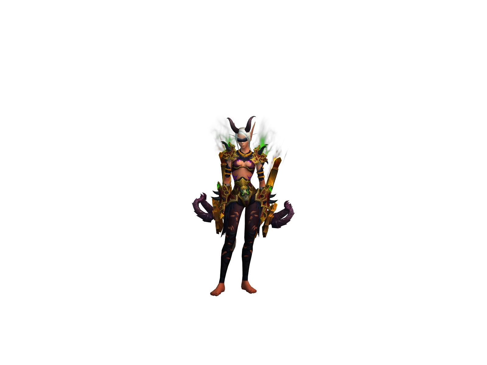 Extracrack 3D character render
