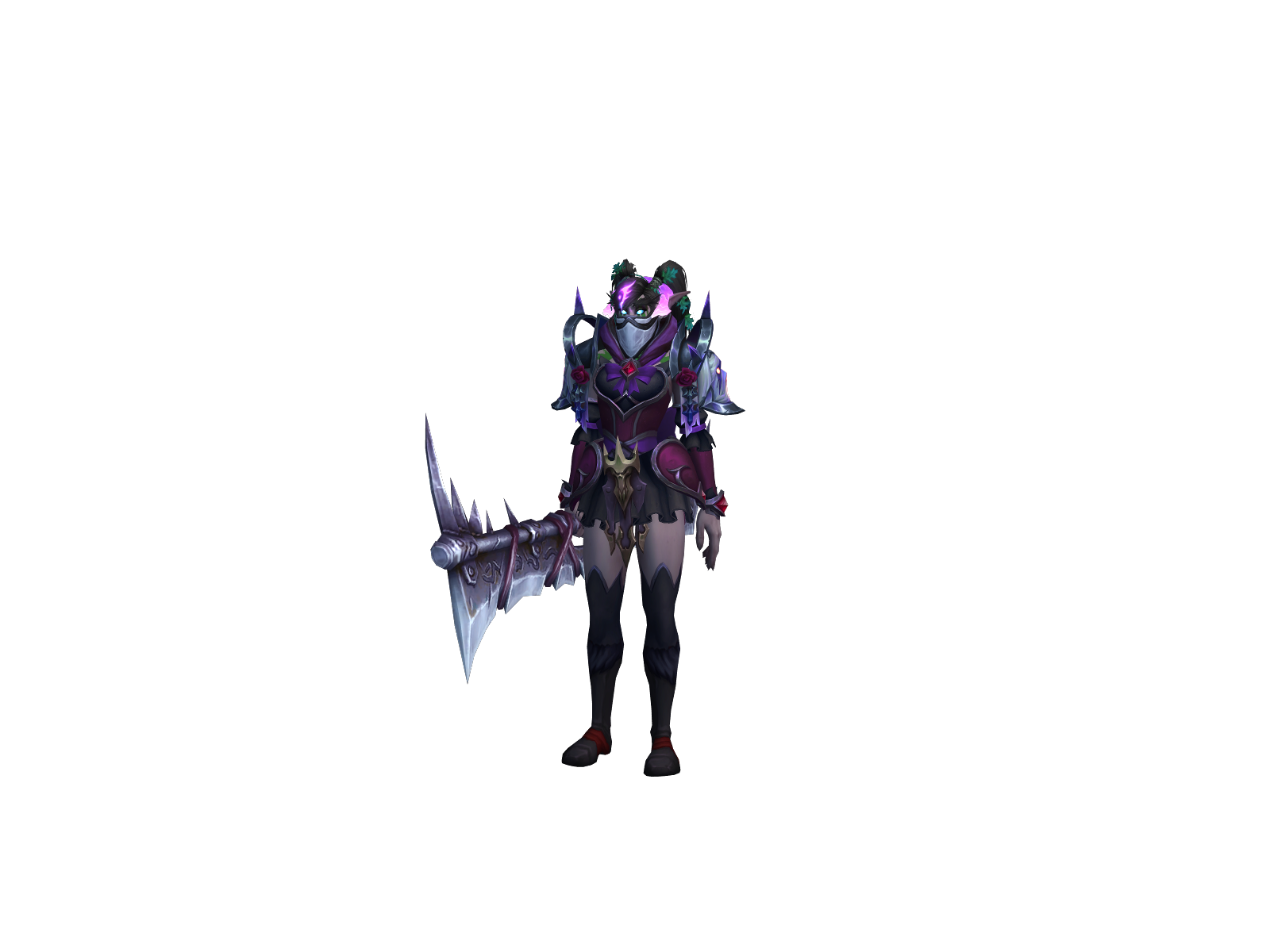Ferãl 3D character render