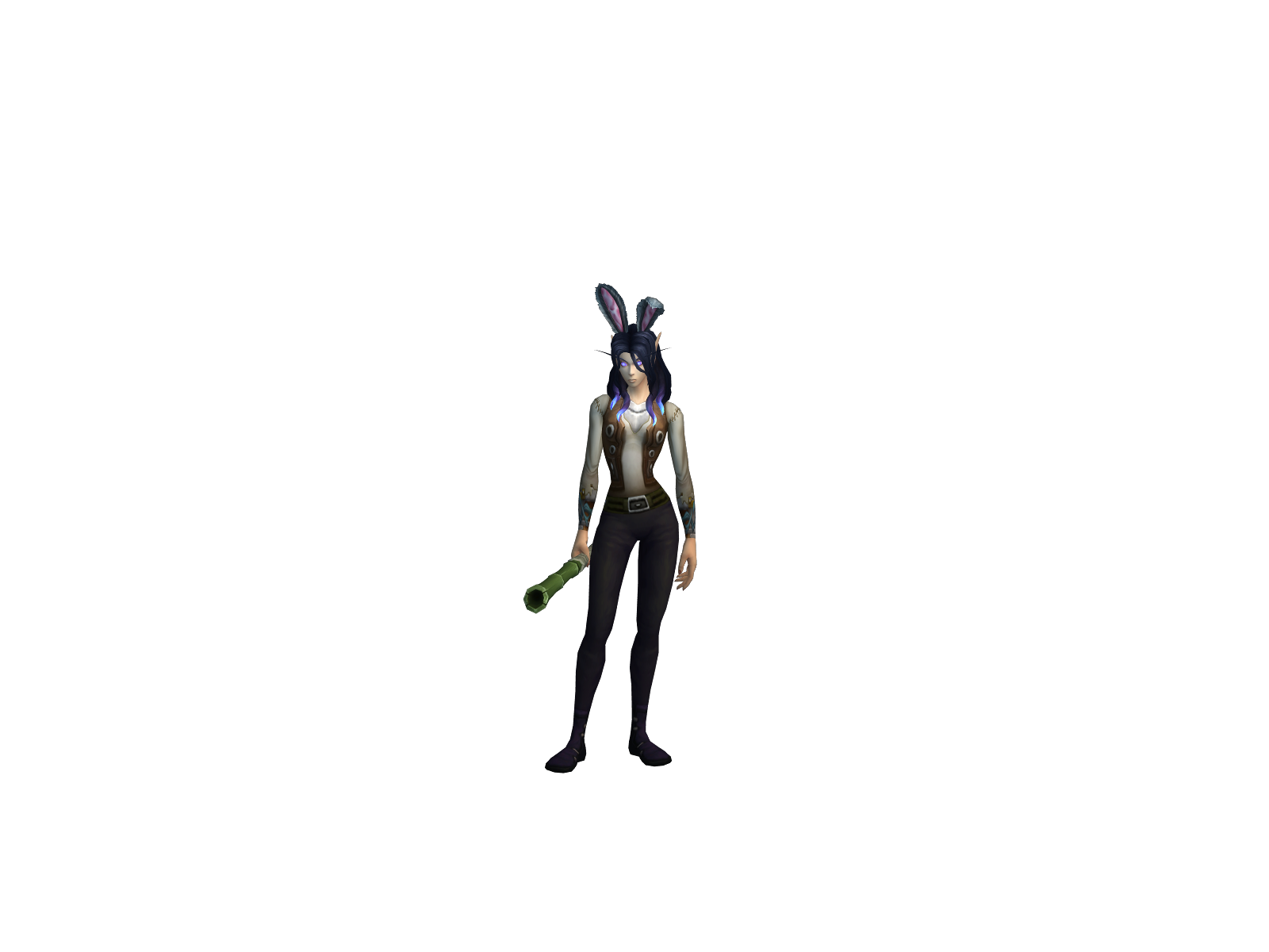 Mancanieves 3D character render