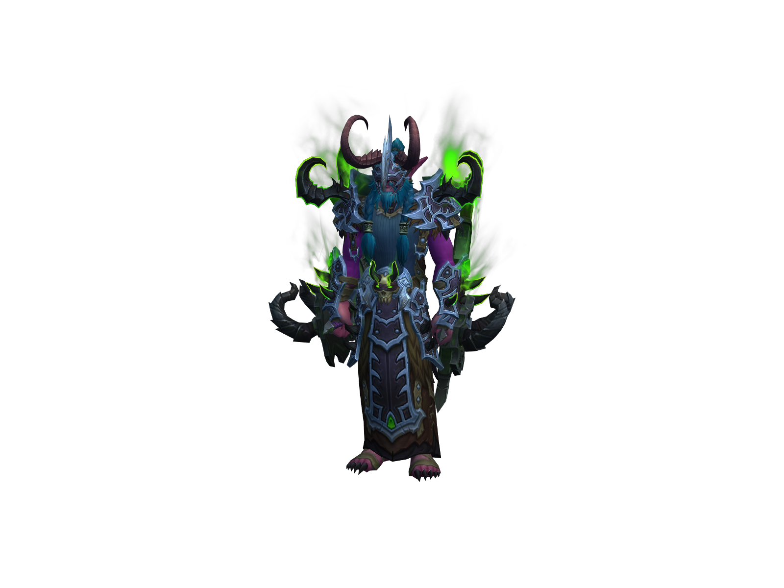 Demonquazare 3D character render